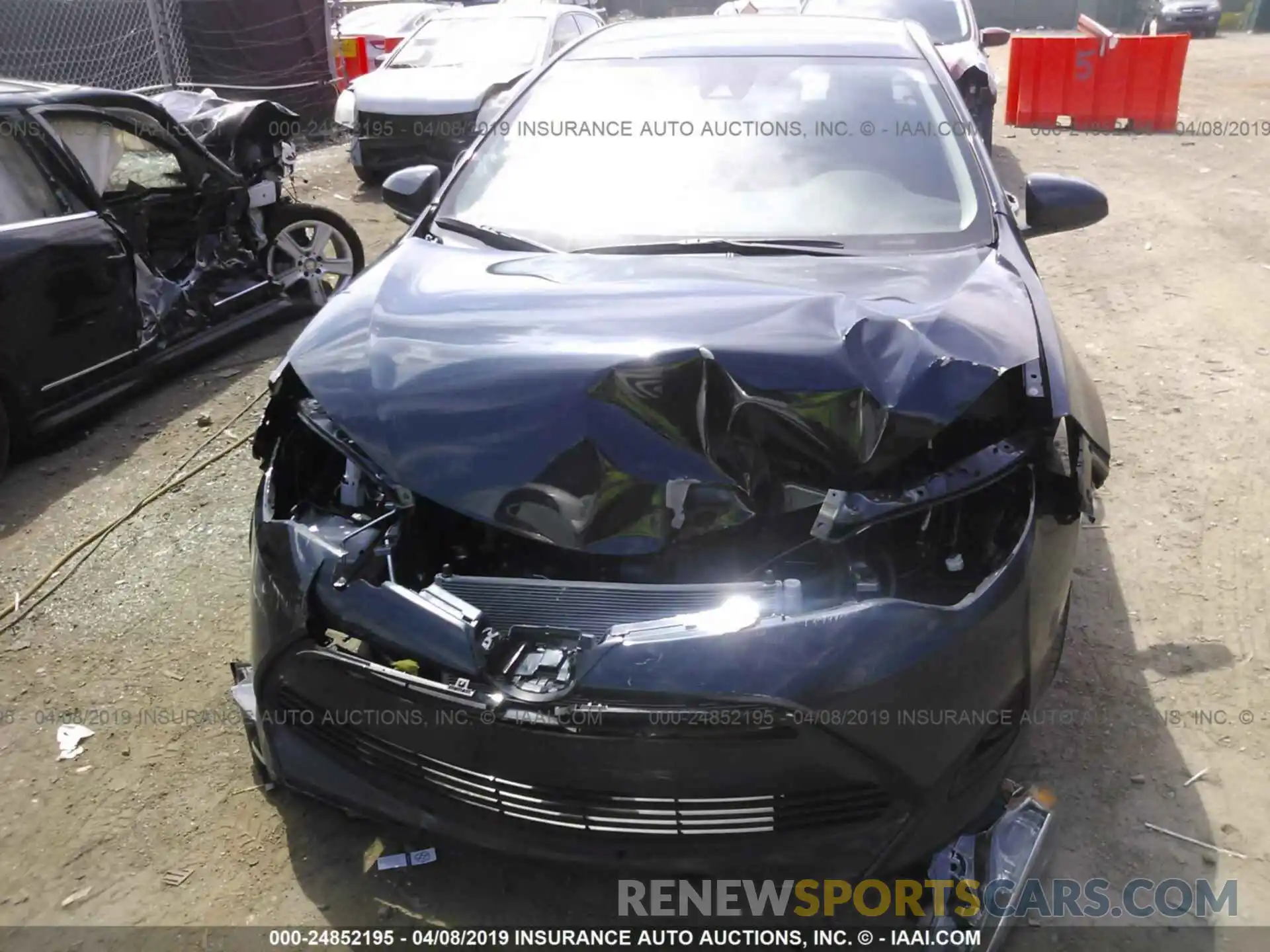 6 Photograph of a damaged car 2T1BURHE8KC200991 TOYOTA COROLLA 2019