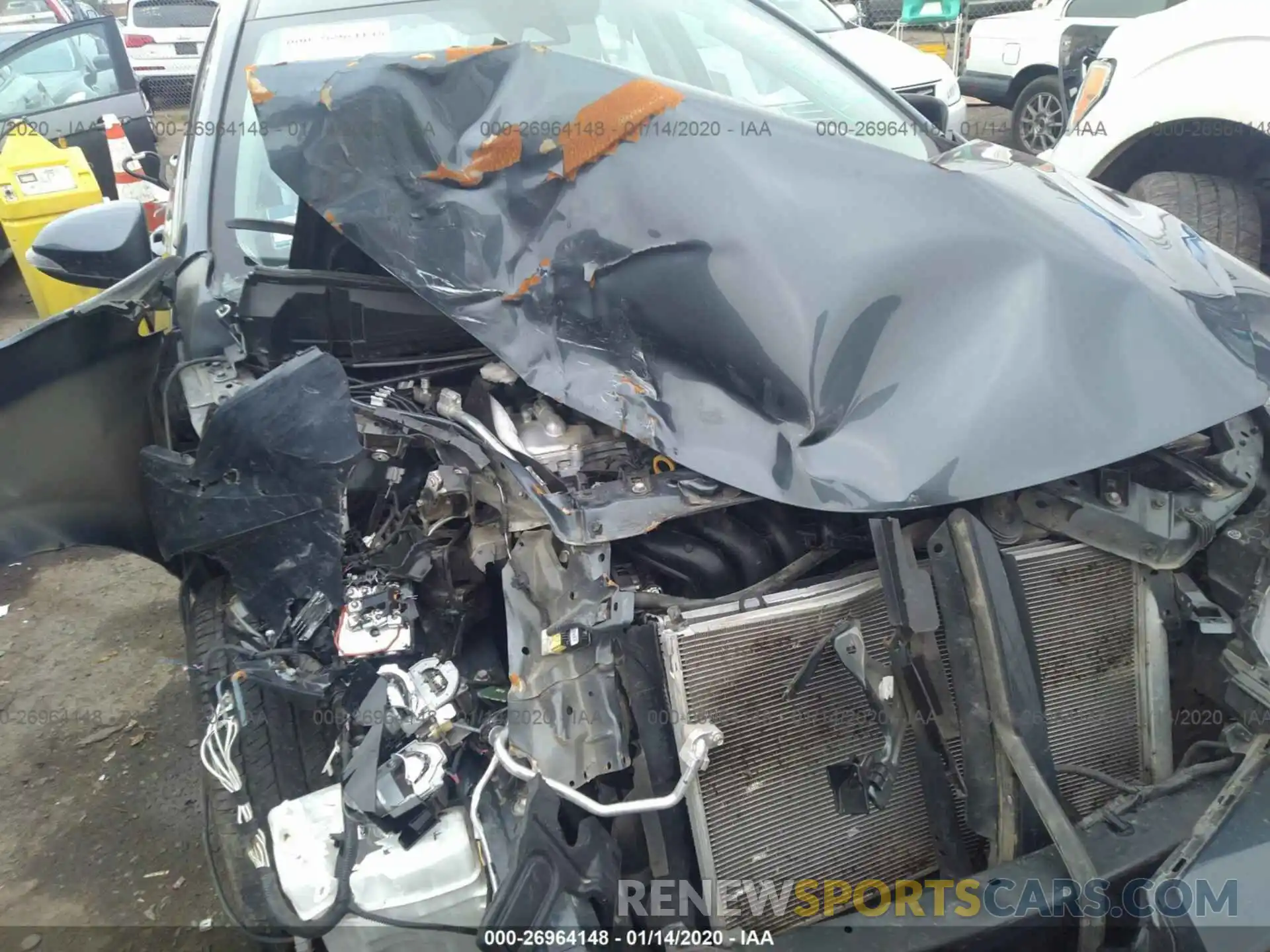 10 Photograph of a damaged car 2T1BURHE8KC201140 TOYOTA COROLLA 2019