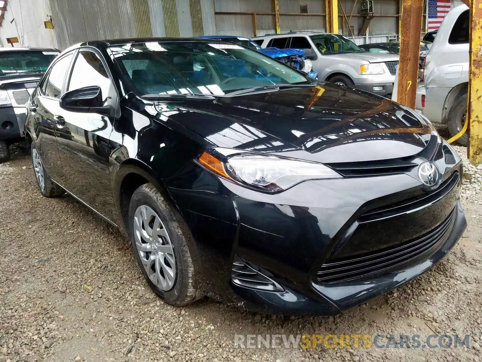 1 Photograph of a damaged car 2T1BURHE8KC202059 TOYOTA COROLLA 2019