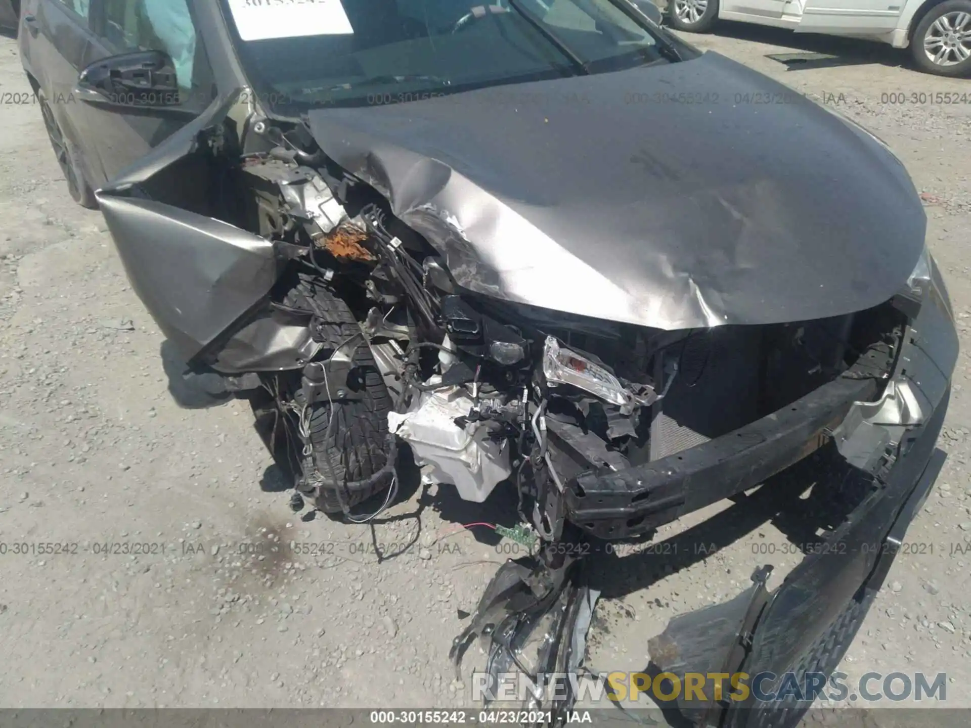 6 Photograph of a damaged car 2T1BURHE8KC202112 TOYOTA COROLLA 2019