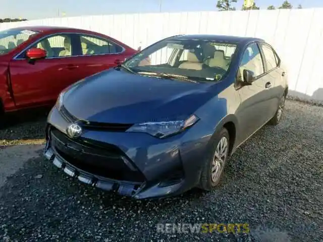 2 Photograph of a damaged car 2T1BURHE8KC204698 TOYOTA COROLLA 2019