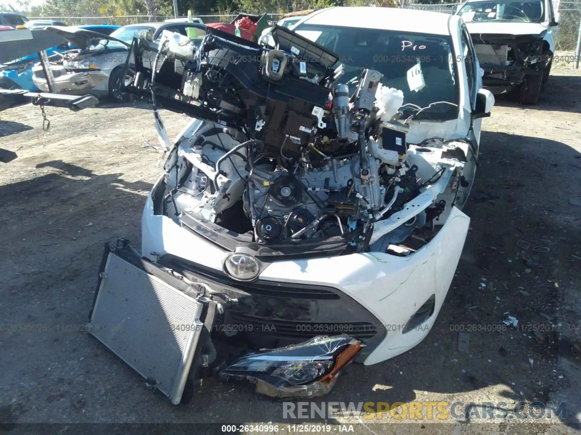 6 Photograph of a damaged car 2T1BURHE8KC204863 TOYOTA COROLLA 2019