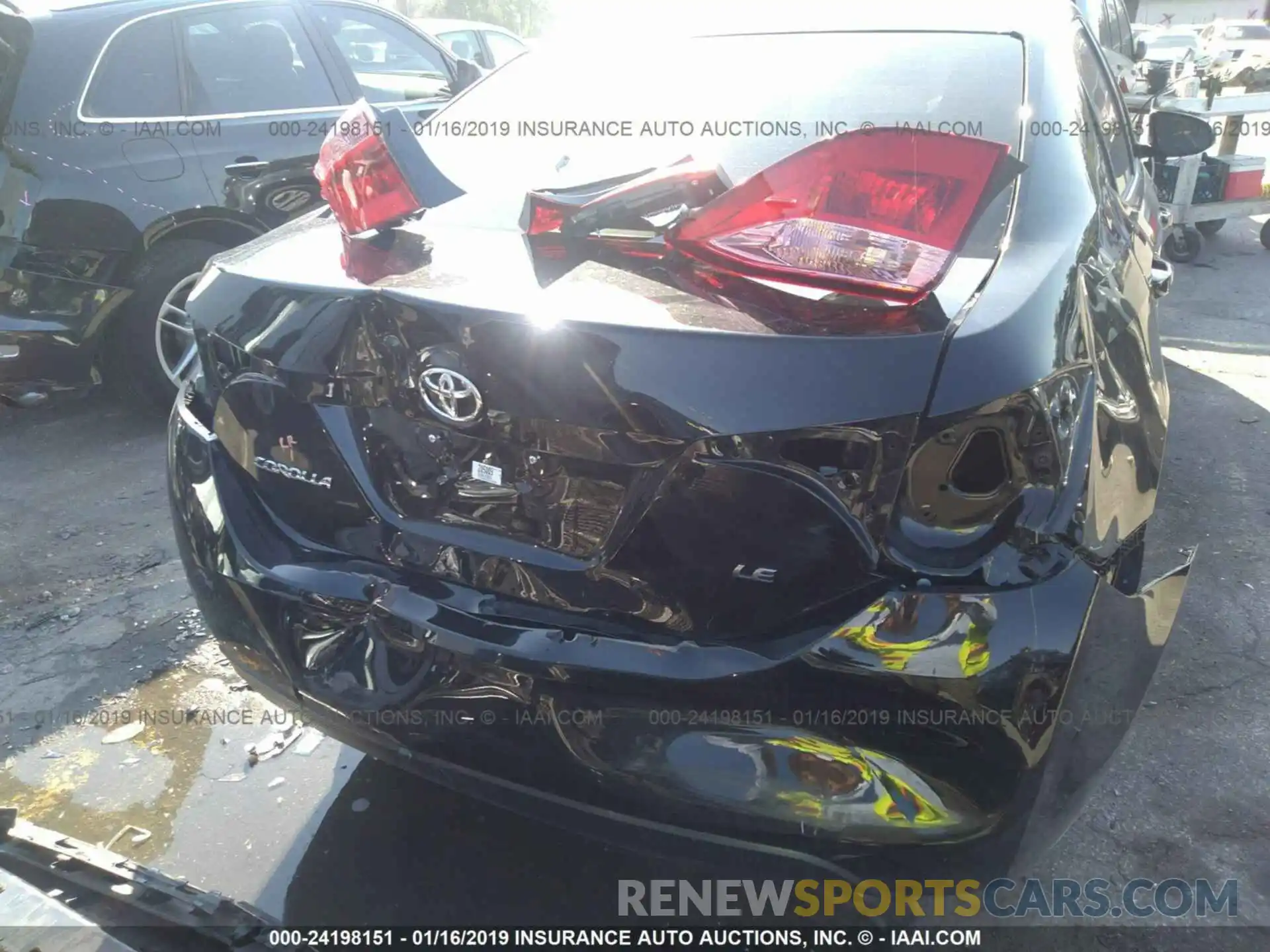 6 Photograph of a damaged car 2T1BURHE8KC205009 TOYOTA COROLLA 2019