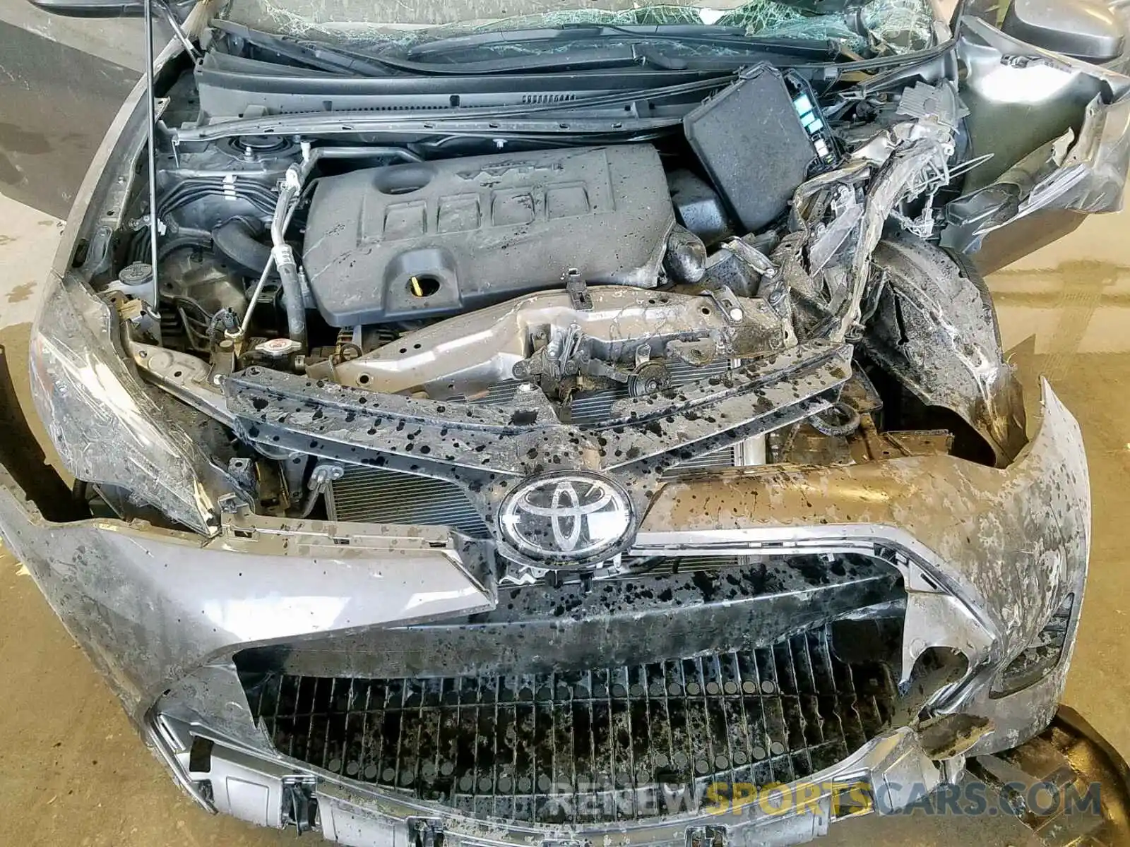 7 Photograph of a damaged car 2T1BURHE8KC206158 TOYOTA COROLLA 2019