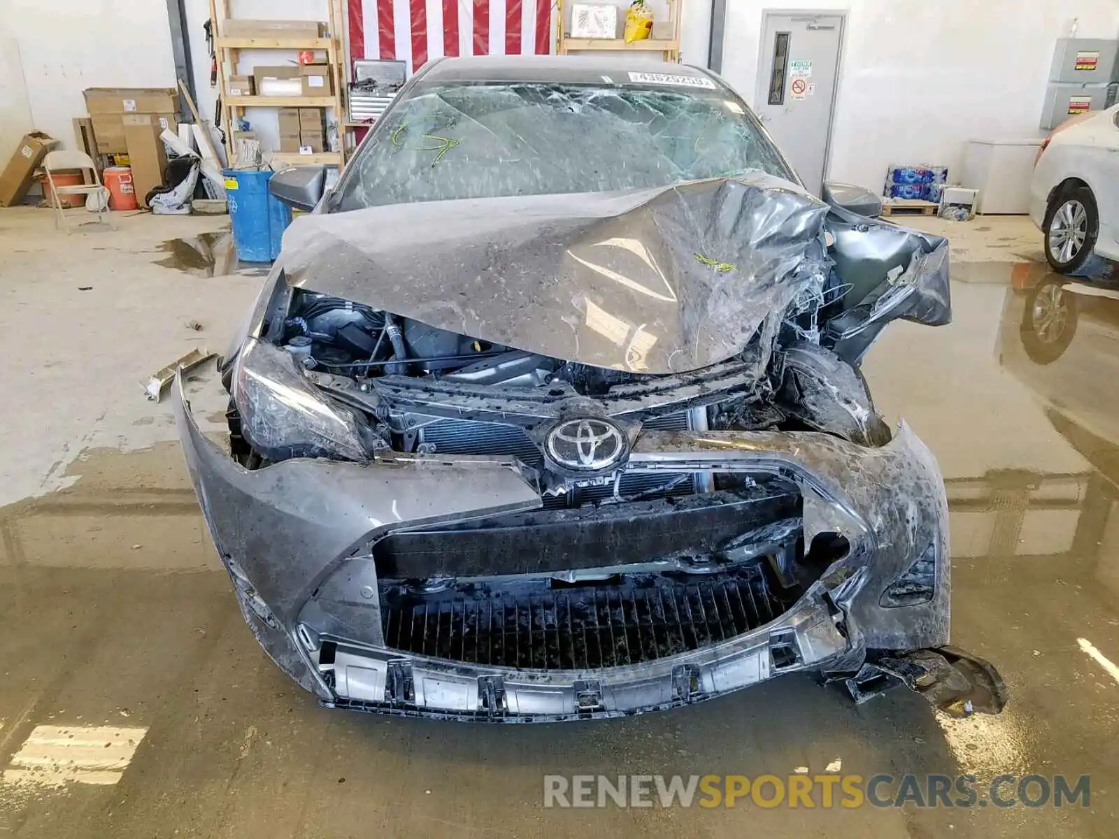 9 Photograph of a damaged car 2T1BURHE8KC206158 TOYOTA COROLLA 2019