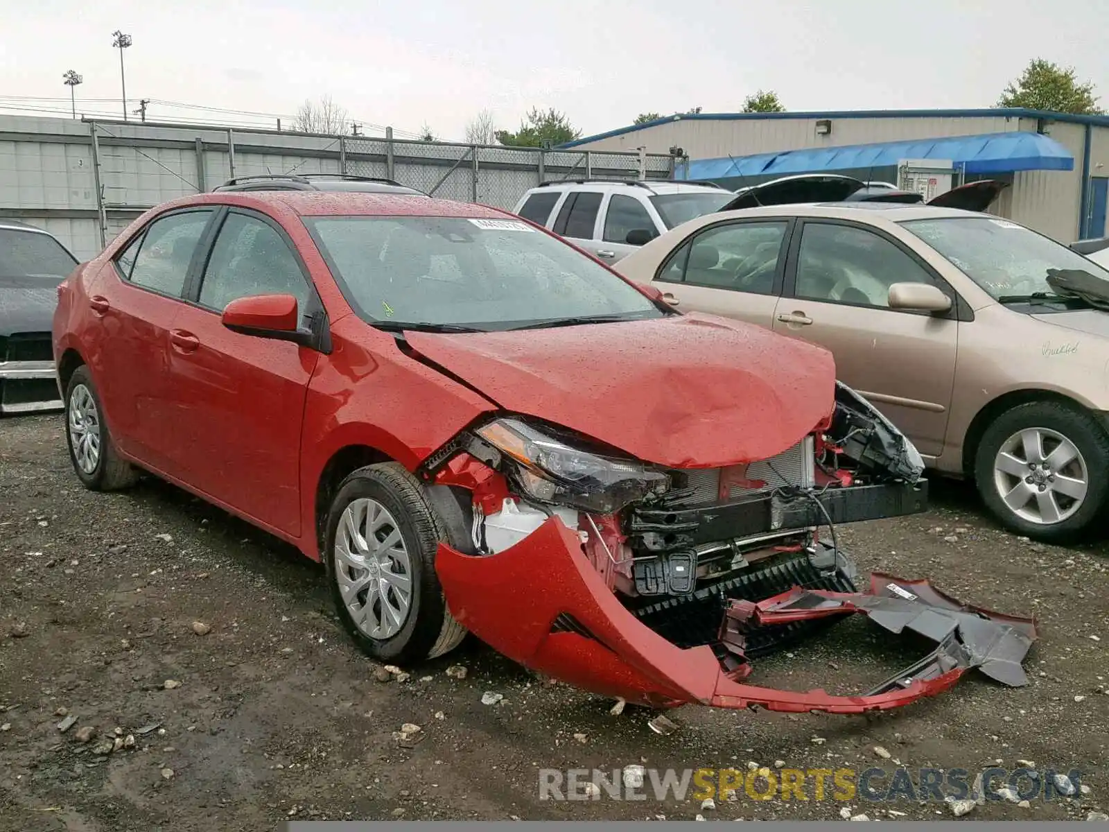 1 Photograph of a damaged car 2T1BURHE8KC206810 TOYOTA COROLLA 2019