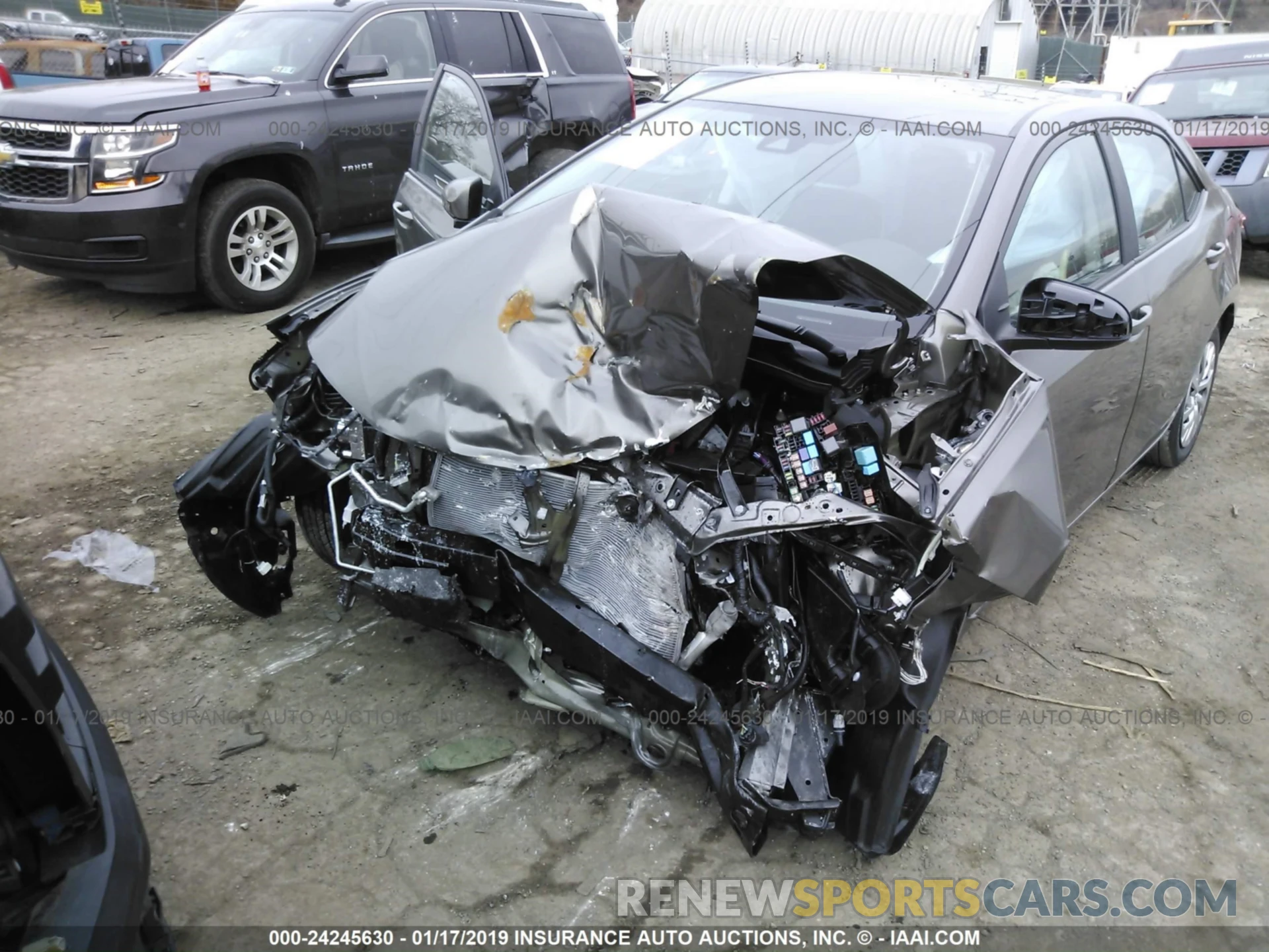 6 Photograph of a damaged car 2T1BURHE8KC207505 TOYOTA COROLLA 2019