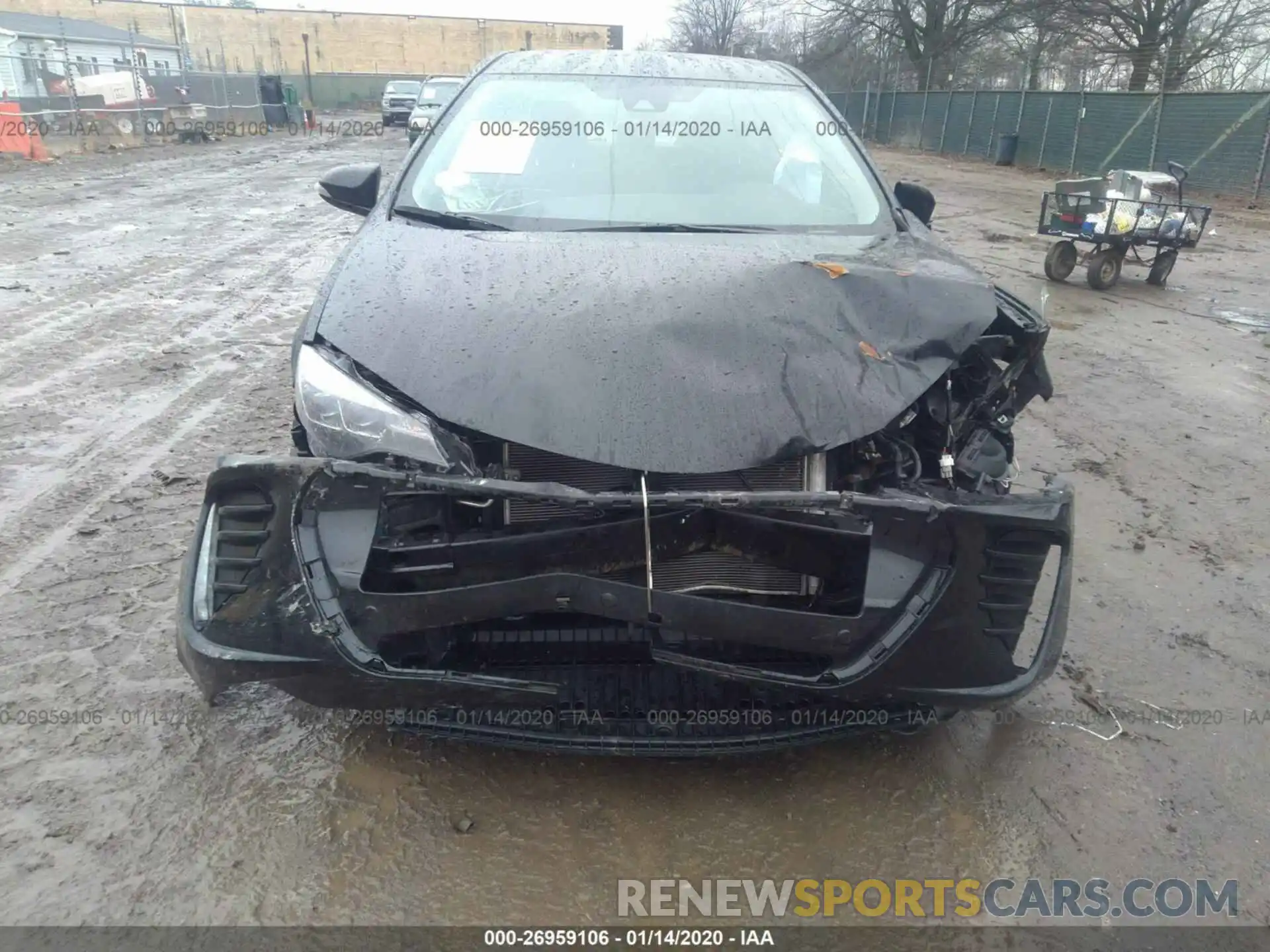 6 Photograph of a damaged car 2T1BURHE8KC208220 TOYOTA COROLLA 2019