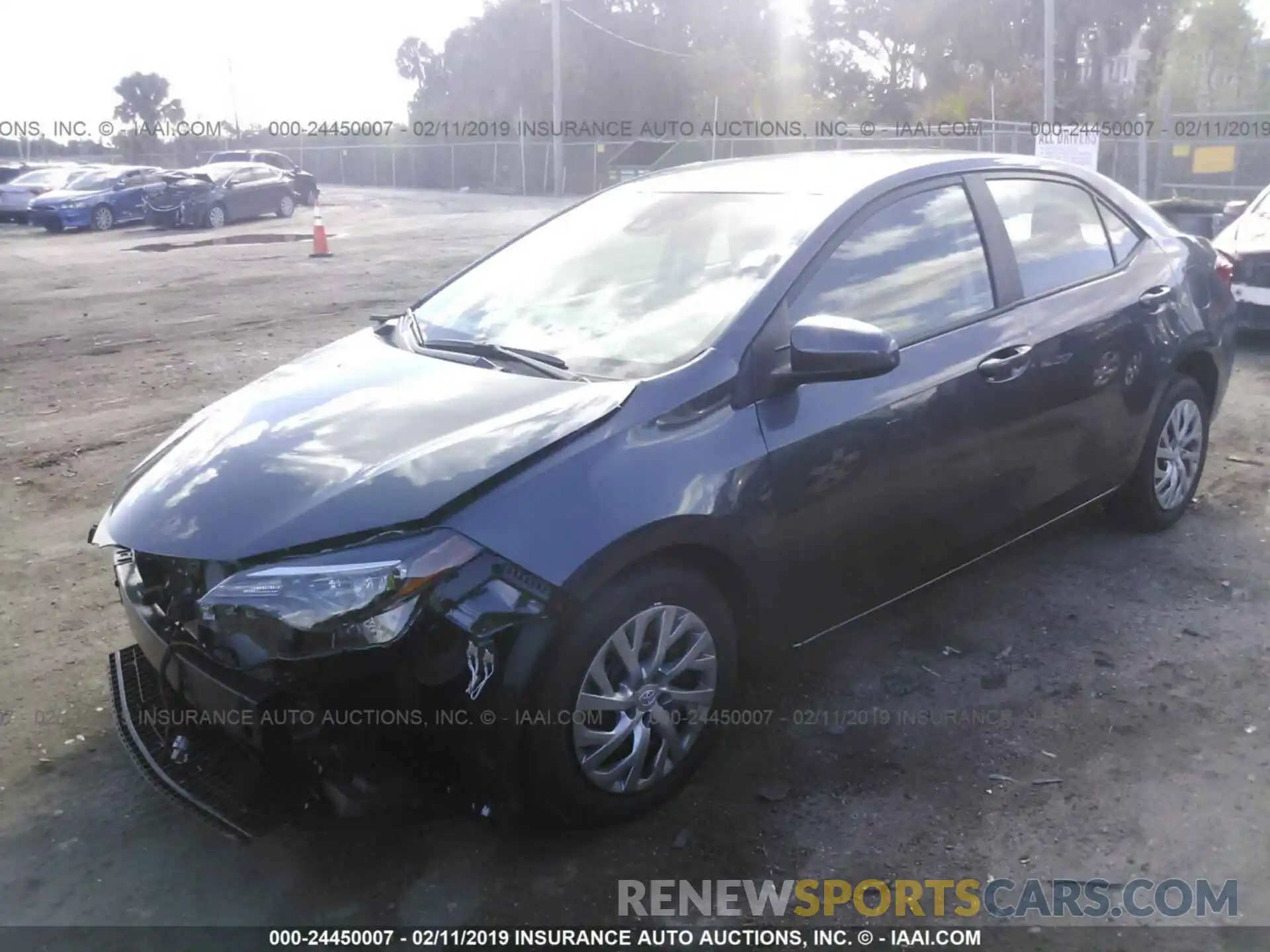 2 Photograph of a damaged car 2T1BURHE8KC209433 TOYOTA COROLLA 2019