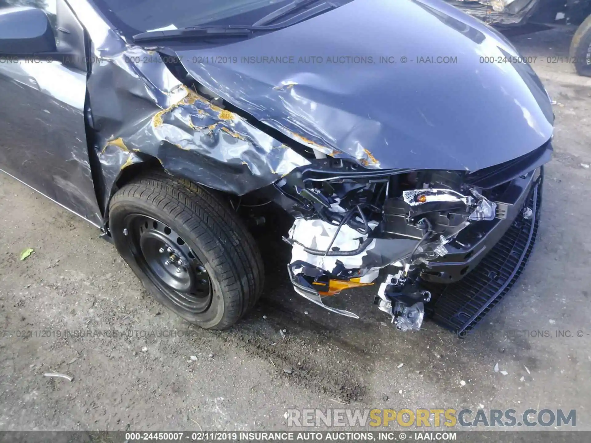 6 Photograph of a damaged car 2T1BURHE8KC209433 TOYOTA COROLLA 2019