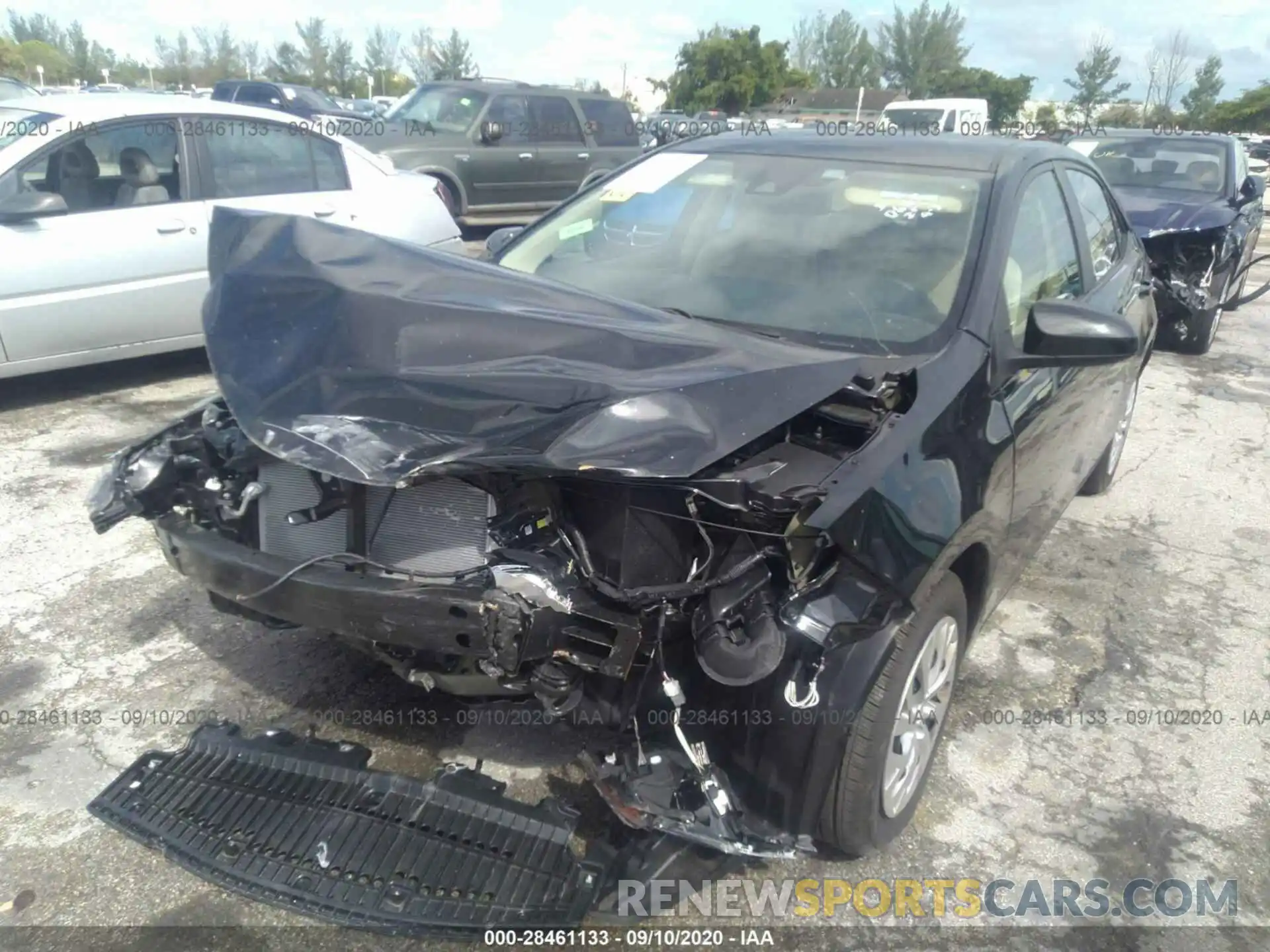 6 Photograph of a damaged car 2T1BURHE8KC210663 TOYOTA COROLLA 2019