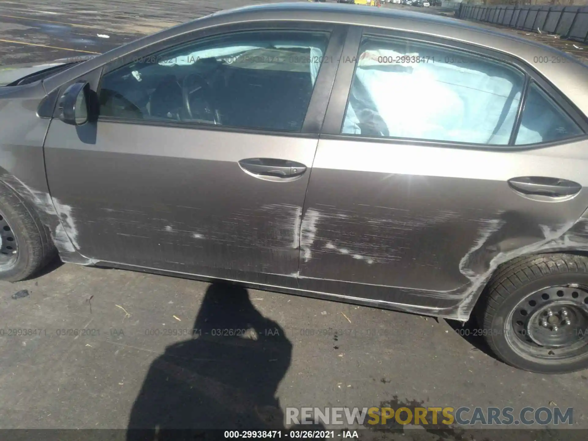 6 Photograph of a damaged car 2T1BURHE8KC211635 TOYOTA COROLLA 2019