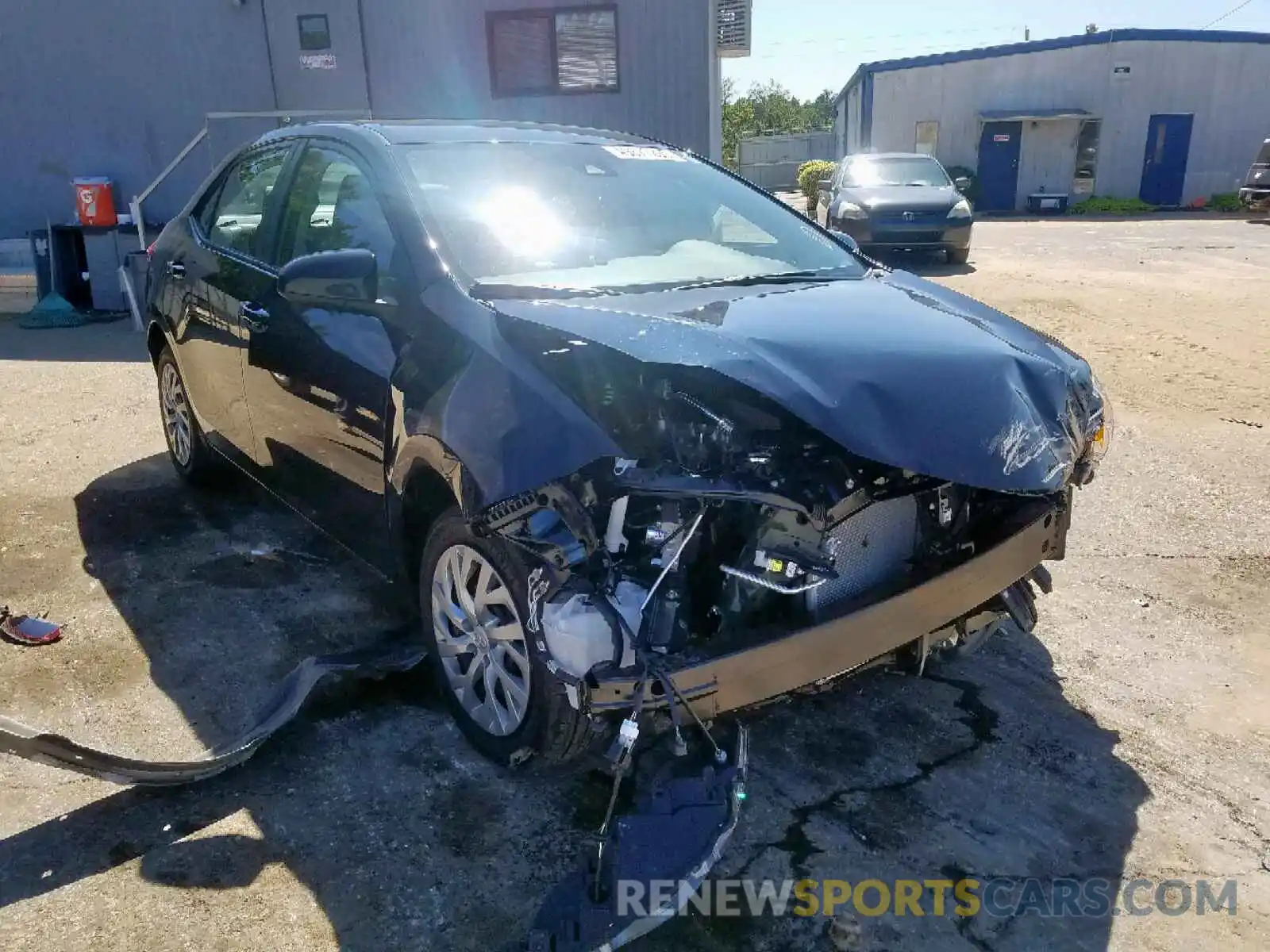 1 Photograph of a damaged car 2T1BURHE8KC212185 TOYOTA COROLLA 2019