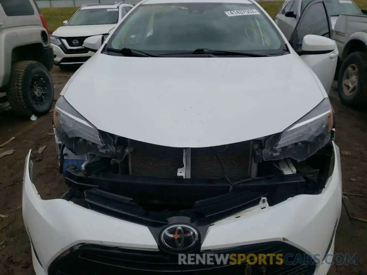 7 Photograph of a damaged car 2T1BURHE8KC212235 TOYOTA COROLLA 2019