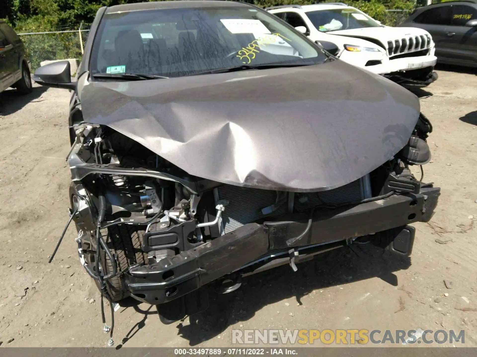 6 Photograph of a damaged car 2T1BURHE8KC213398 TOYOTA COROLLA 2019