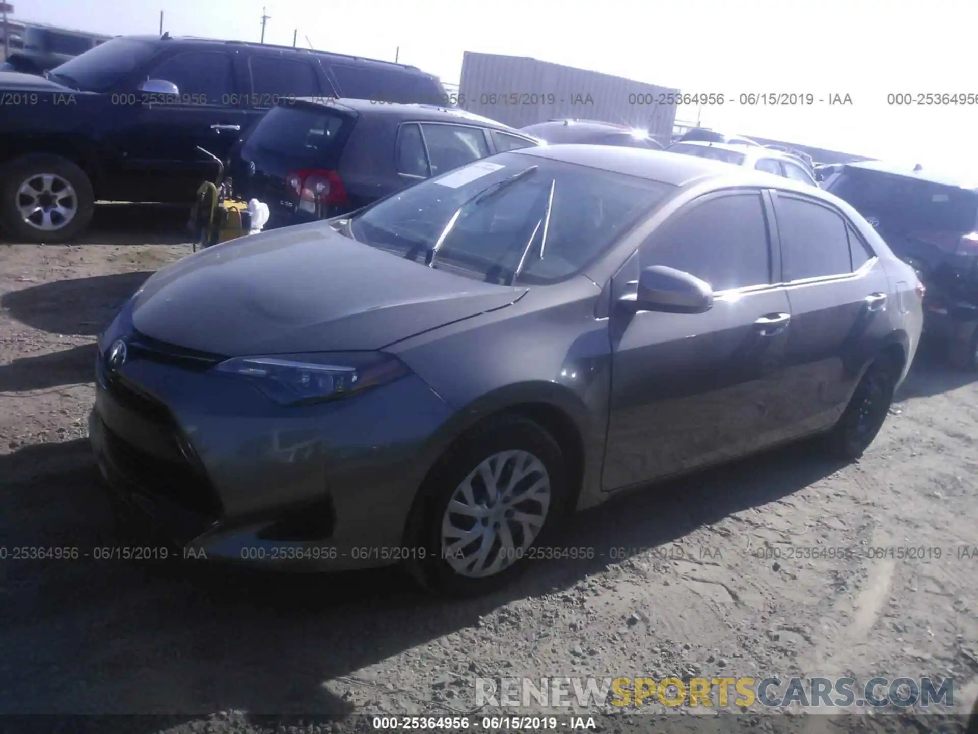 2 Photograph of a damaged car 2T1BURHE8KC213773 TOYOTA COROLLA 2019