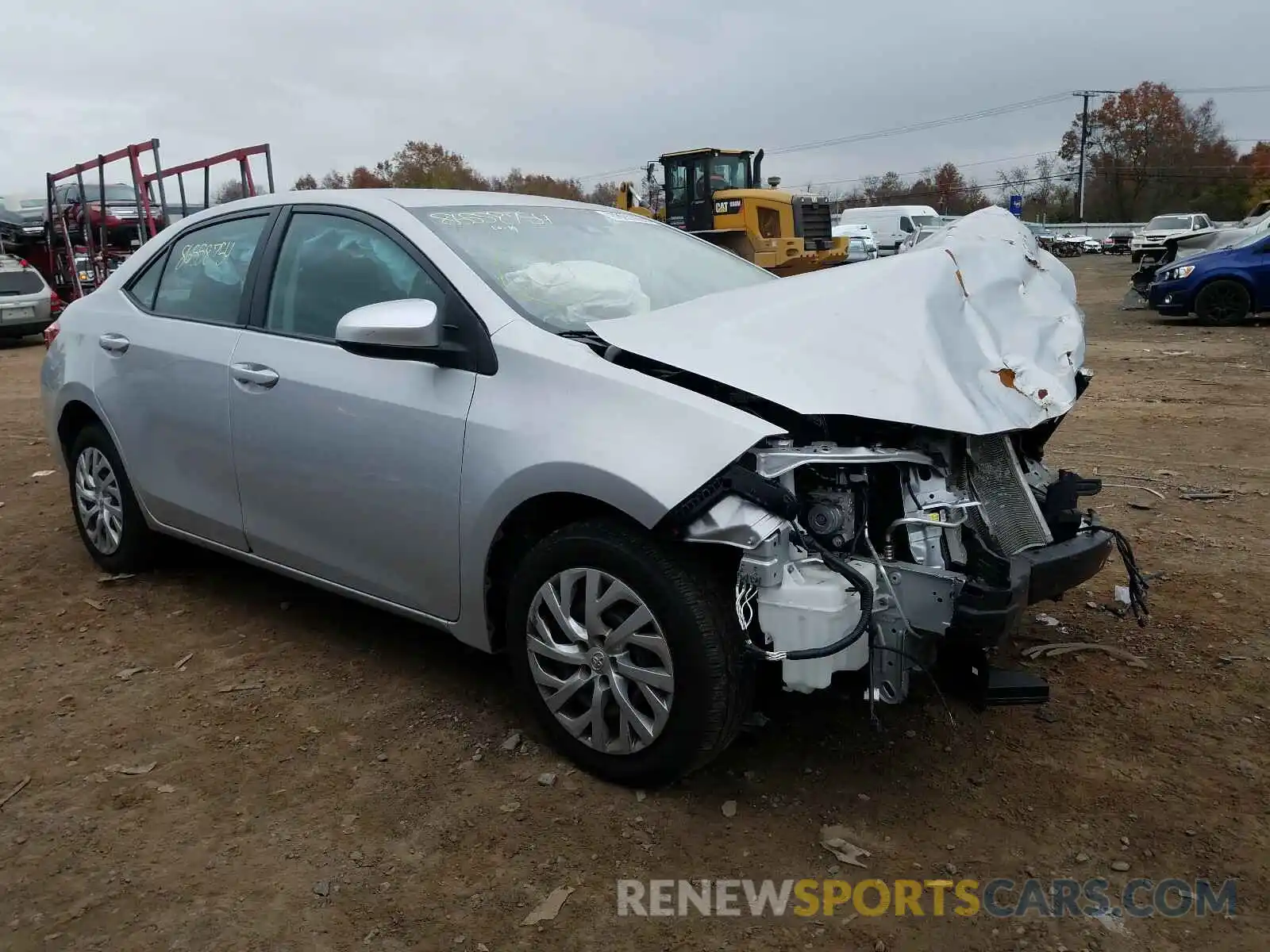 1 Photograph of a damaged car 2T1BURHE8KC215300 TOYOTA COROLLA 2019