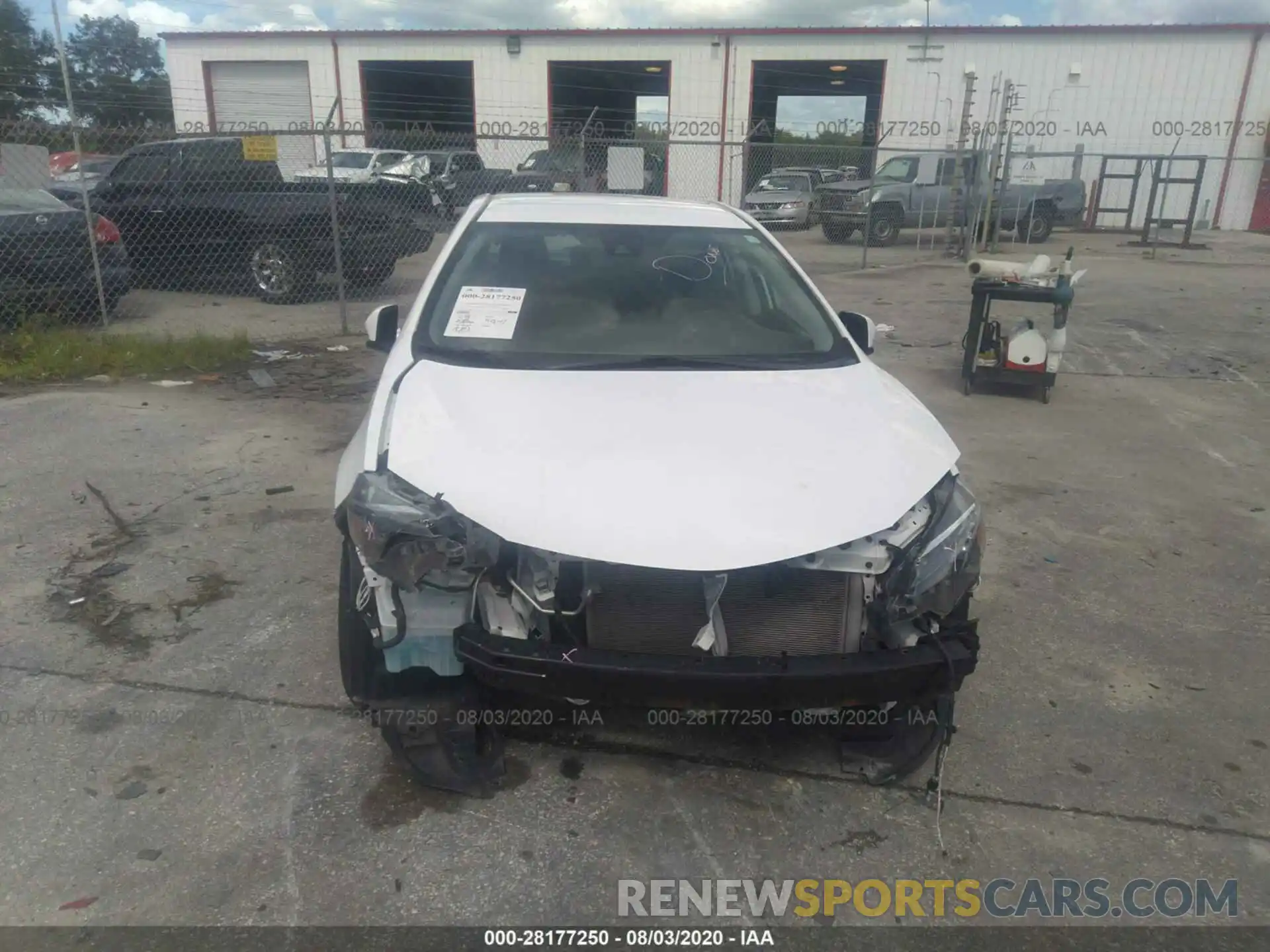 6 Photograph of a damaged car 2T1BURHE8KC216110 TOYOTA COROLLA 2019