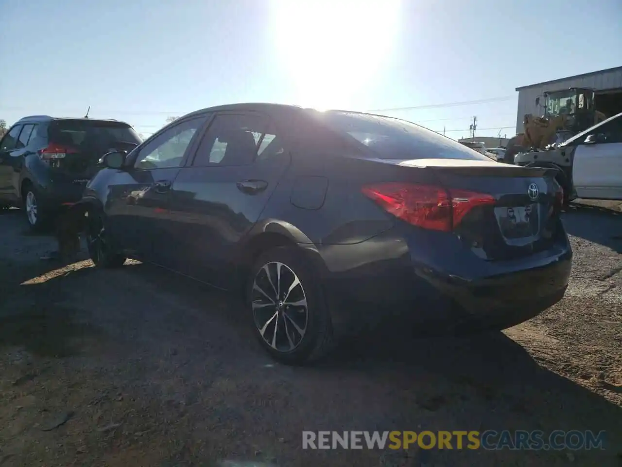 3 Photograph of a damaged car 2T1BURHE8KC216981 TOYOTA COROLLA 2019