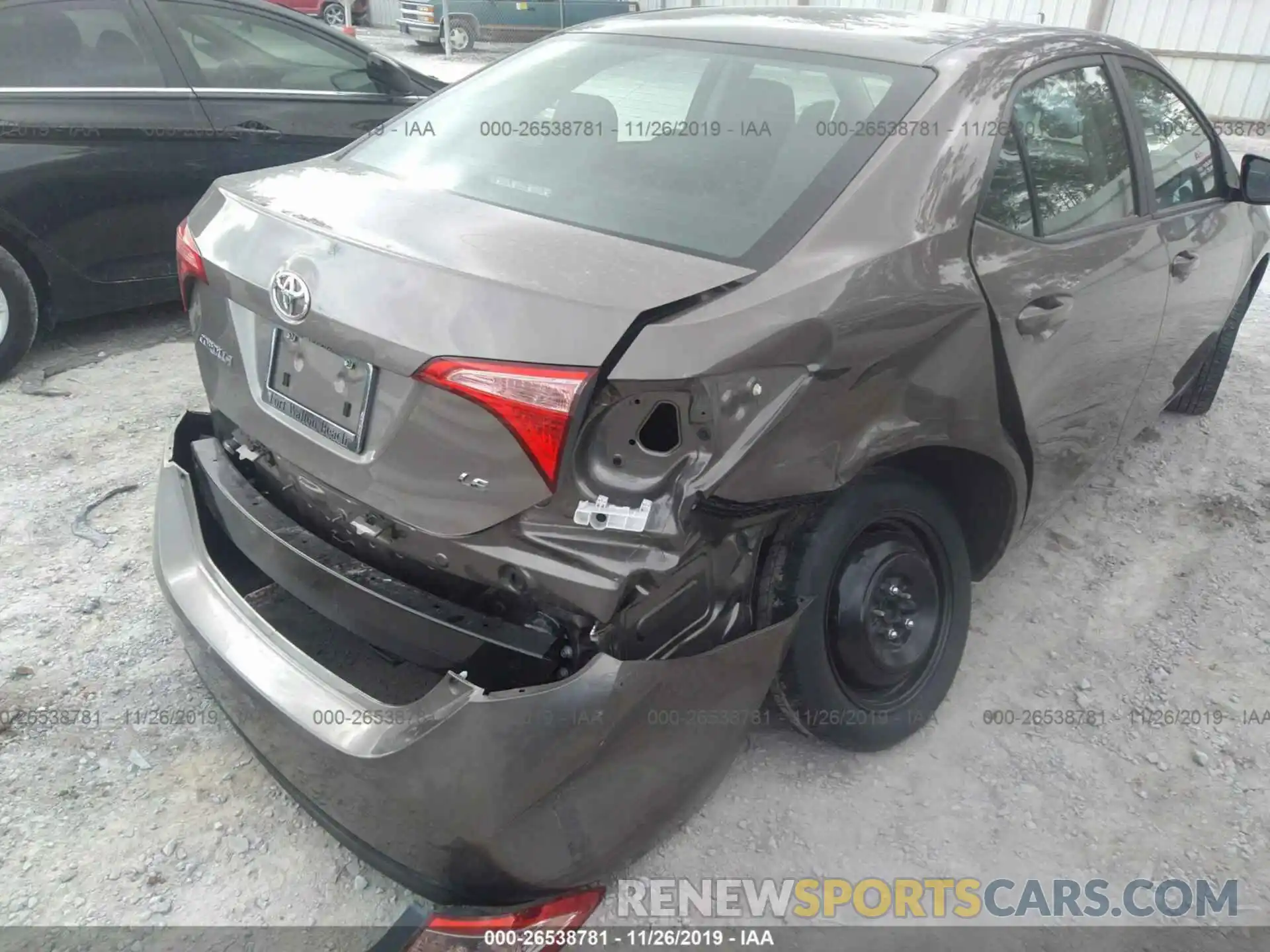 6 Photograph of a damaged car 2T1BURHE8KC217743 TOYOTA COROLLA 2019