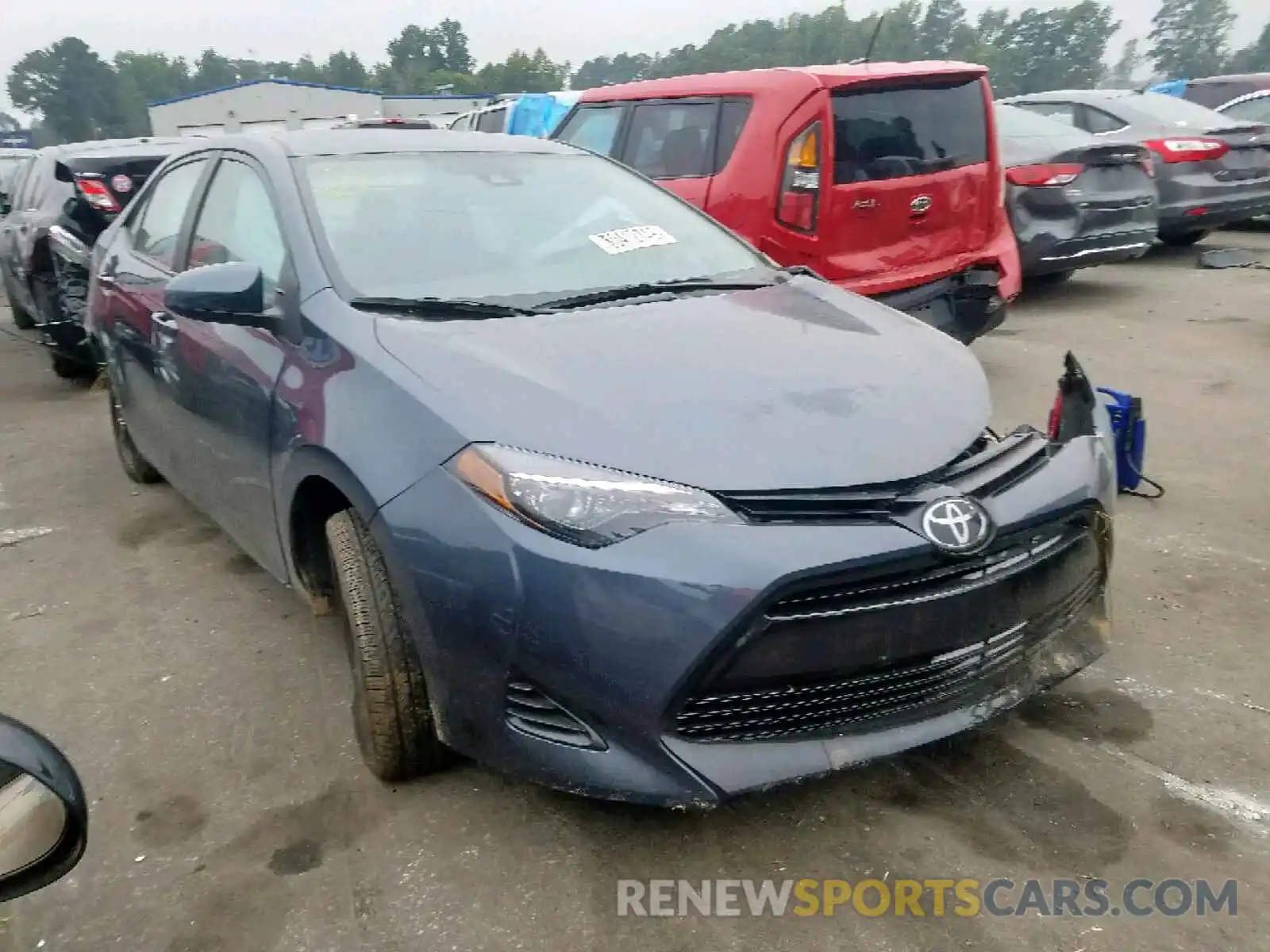 1 Photograph of a damaged car 2T1BURHE8KC217810 TOYOTA COROLLA 2019