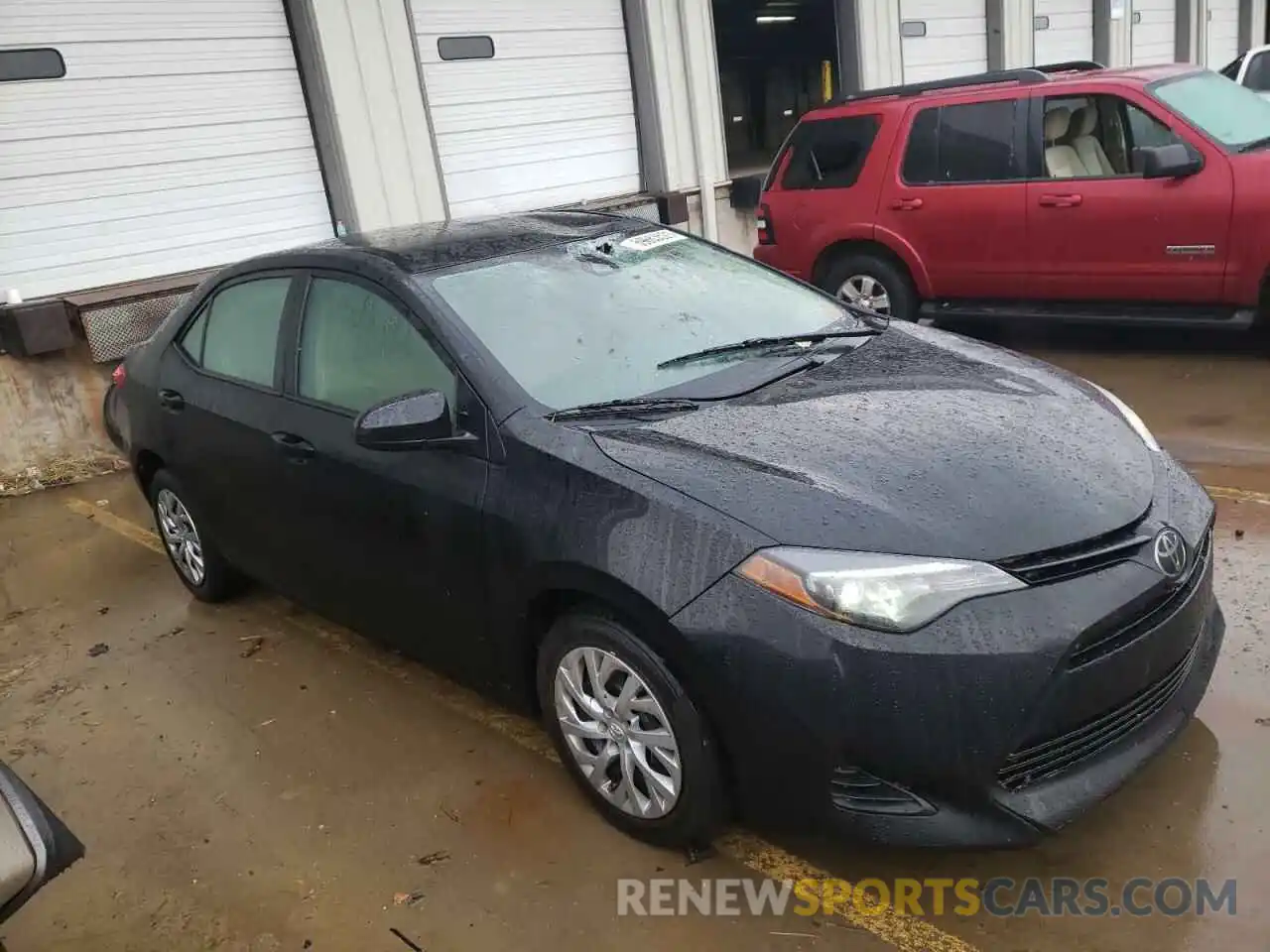 1 Photograph of a damaged car 2T1BURHE8KC218021 TOYOTA COROLLA 2019