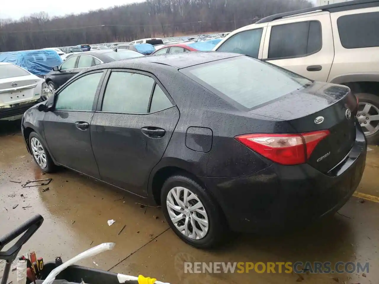 3 Photograph of a damaged car 2T1BURHE8KC218021 TOYOTA COROLLA 2019