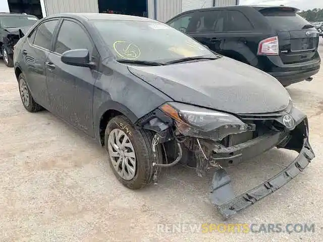 1 Photograph of a damaged car 2T1BURHE8KC218200 TOYOTA COROLLA 2019