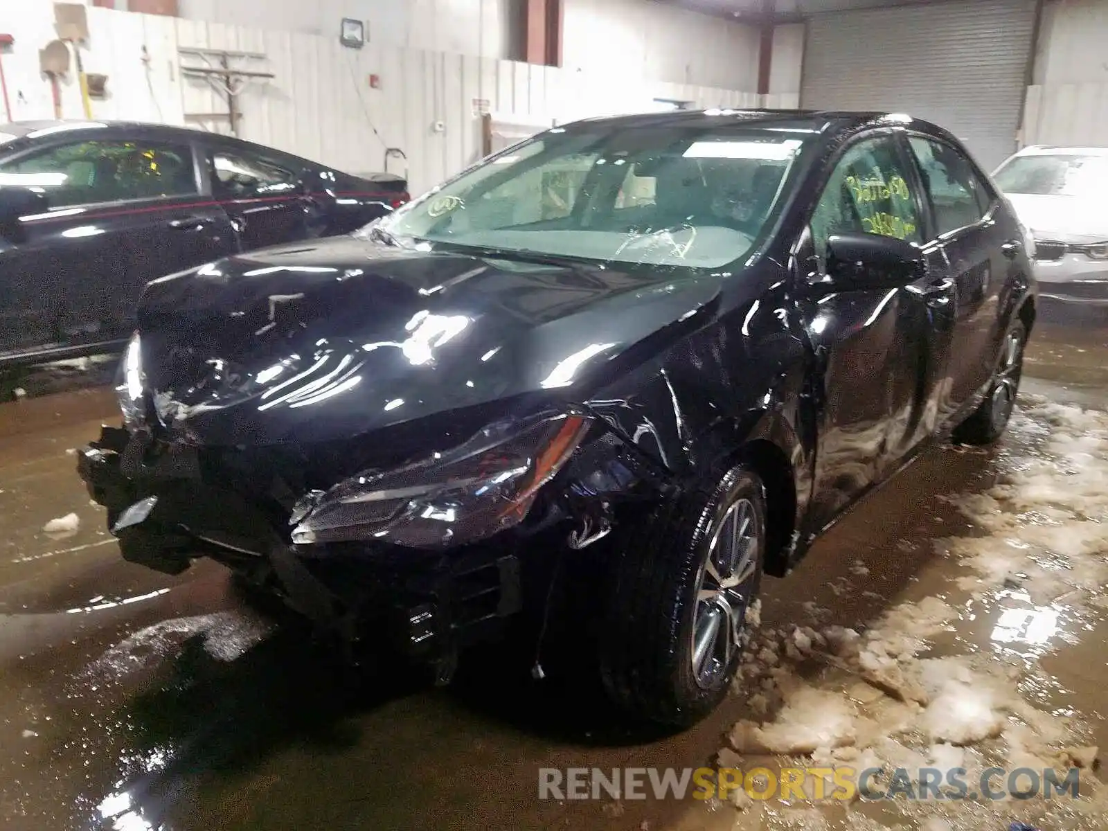 2 Photograph of a damaged car 2T1BURHE8KC218925 TOYOTA COROLLA 2019