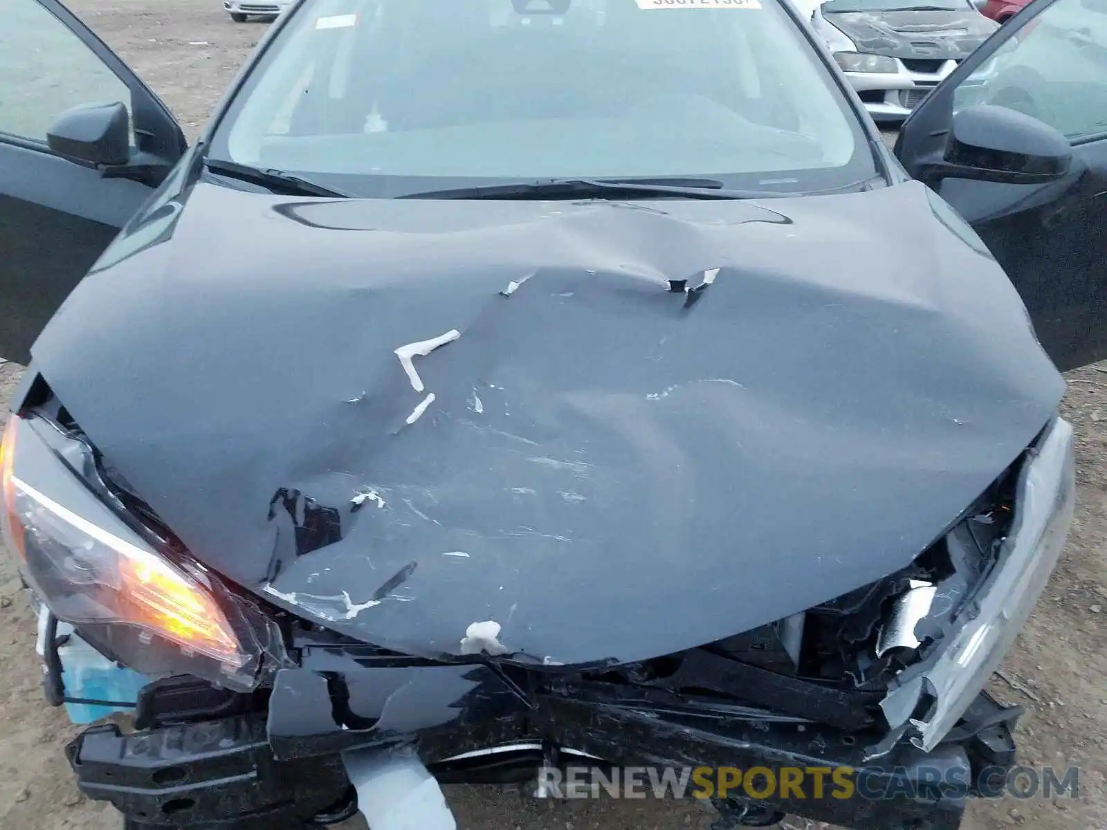 7 Photograph of a damaged car 2T1BURHE8KC218925 TOYOTA COROLLA 2019