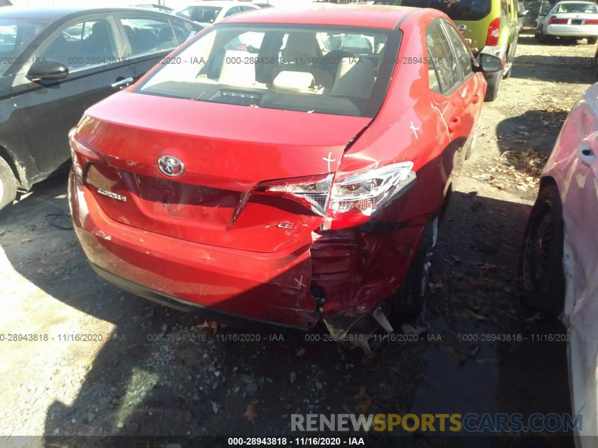 6 Фотография поврежденного автомобиля 2T1BURHE8KC219864 TOYOTA COROLLA 2019