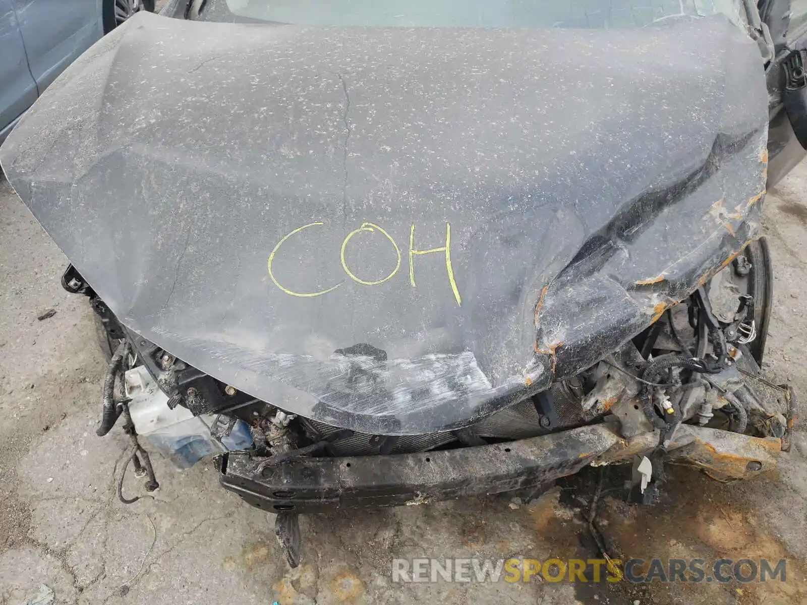 7 Photograph of a damaged car 2T1BURHE8KC220772 TOYOTA COROLLA 2019