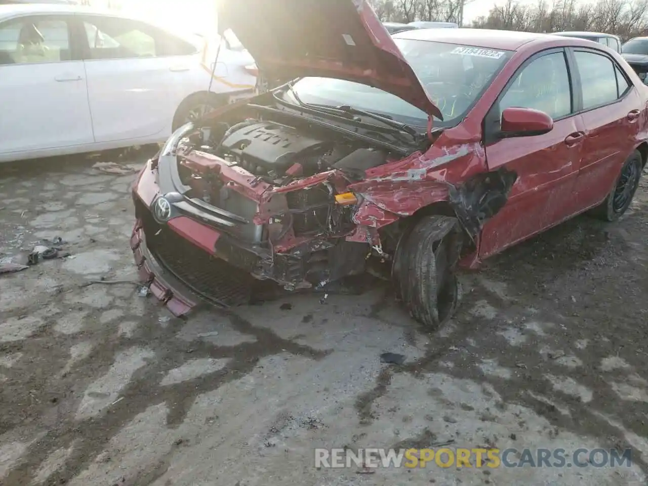 9 Photograph of a damaged car 2T1BURHE8KC221064 TOYOTA COROLLA 2019