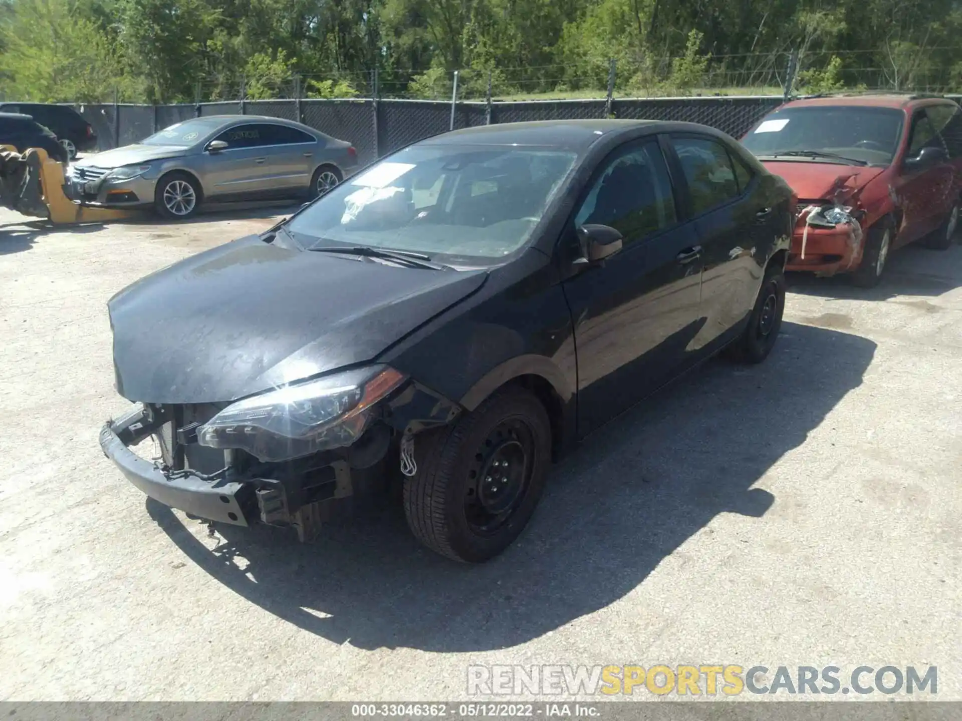 2 Photograph of a damaged car 2T1BURHE8KC221758 TOYOTA COROLLA 2019