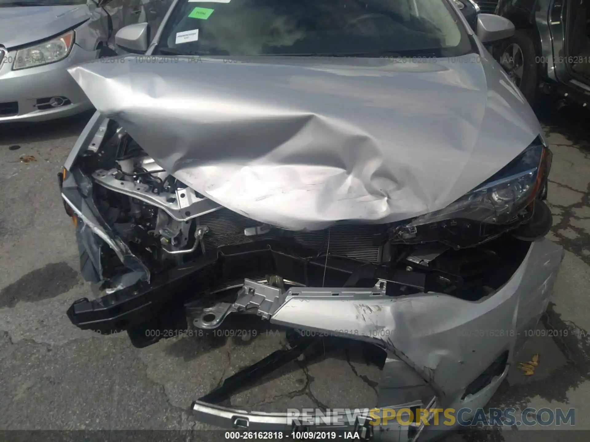 6 Photograph of a damaged car 2T1BURHE8KC223008 TOYOTA COROLLA 2019