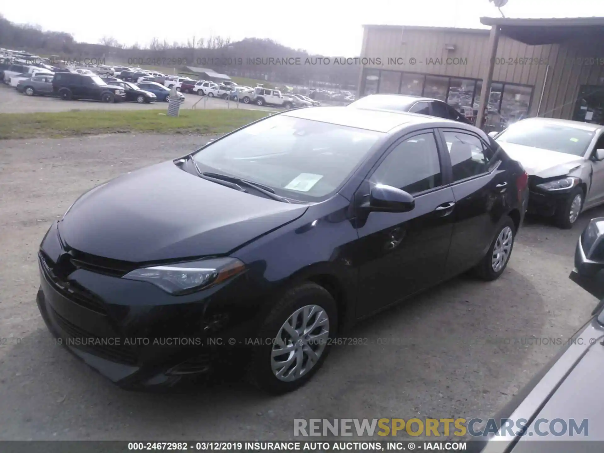 2 Photograph of a damaged car 2T1BURHE8KC224398 TOYOTA COROLLA 2019