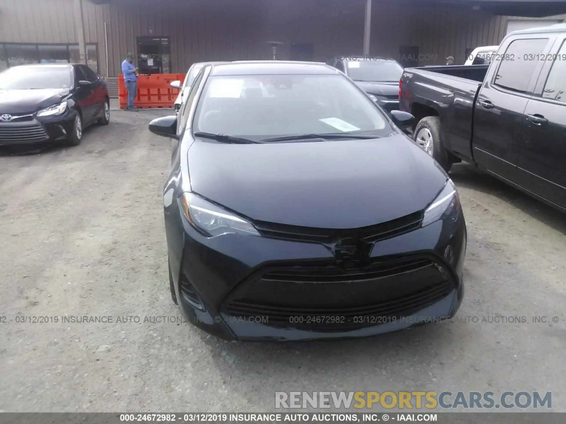 6 Photograph of a damaged car 2T1BURHE8KC224398 TOYOTA COROLLA 2019