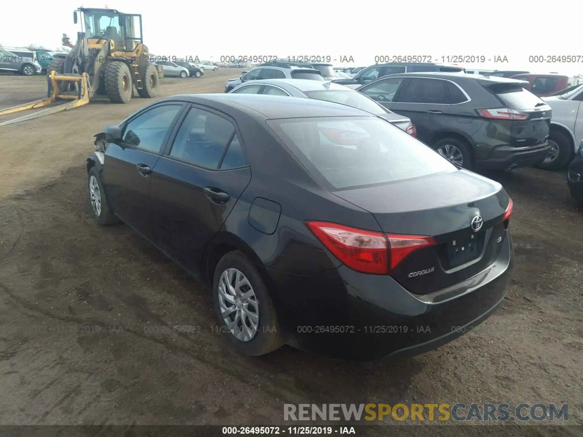 3 Фотография поврежденного автомобиля 2T1BURHE8KC224630 TOYOTA COROLLA 2019