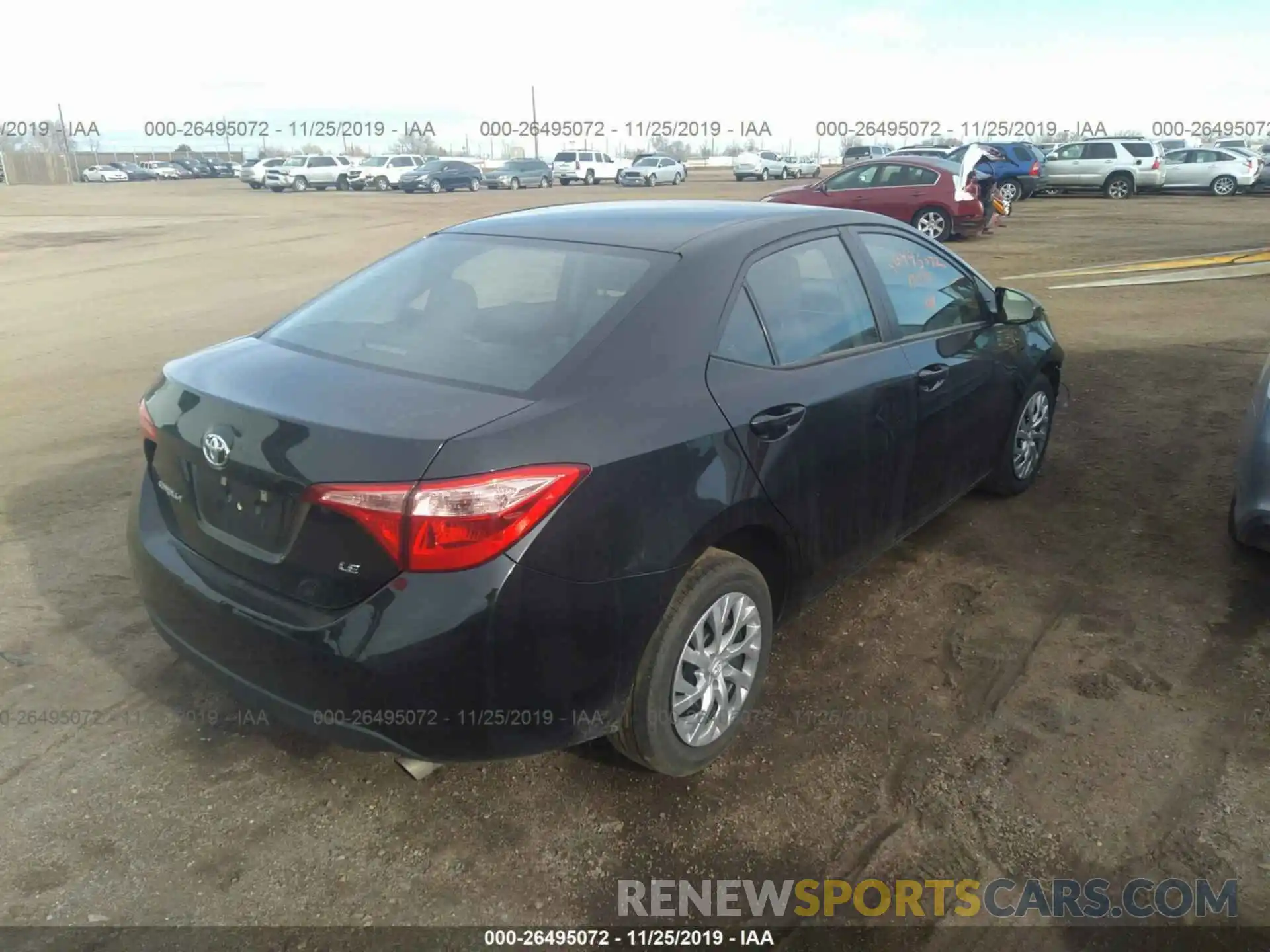 4 Photograph of a damaged car 2T1BURHE8KC224630 TOYOTA COROLLA 2019