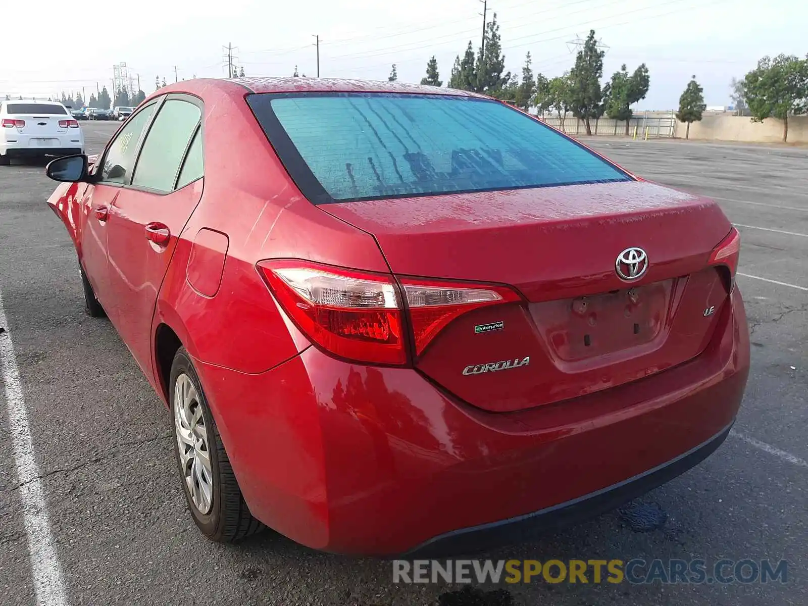 3 Photograph of a damaged car 2T1BURHE8KC225860 TOYOTA COROLLA 2019