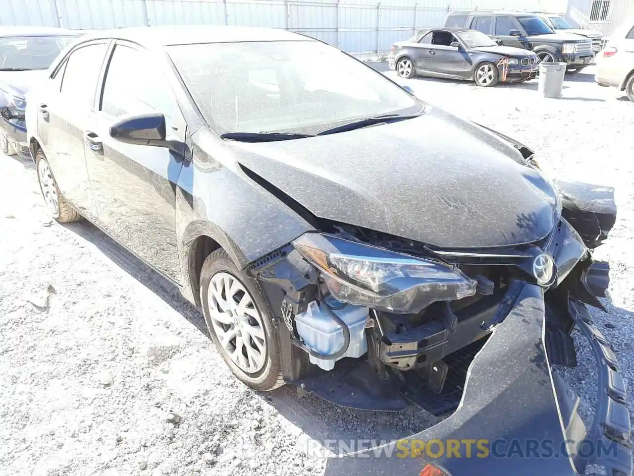 1 Photograph of a damaged car 2T1BURHE8KC226054 TOYOTA COROLLA 2019