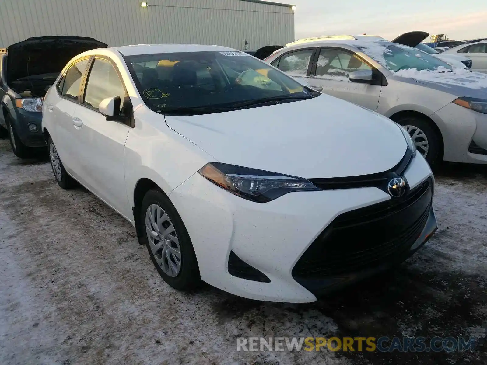 1 Photograph of a damaged car 2T1BURHE8KC227222 TOYOTA COROLLA 2019