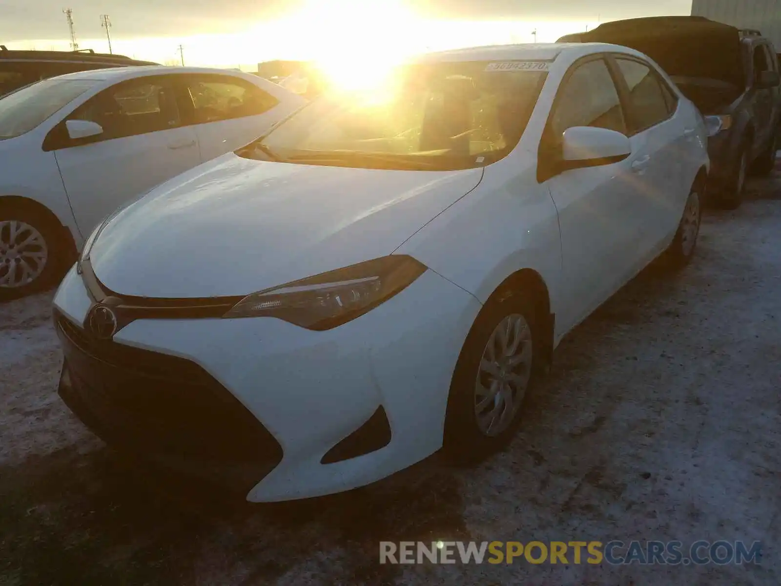 2 Photograph of a damaged car 2T1BURHE8KC227222 TOYOTA COROLLA 2019