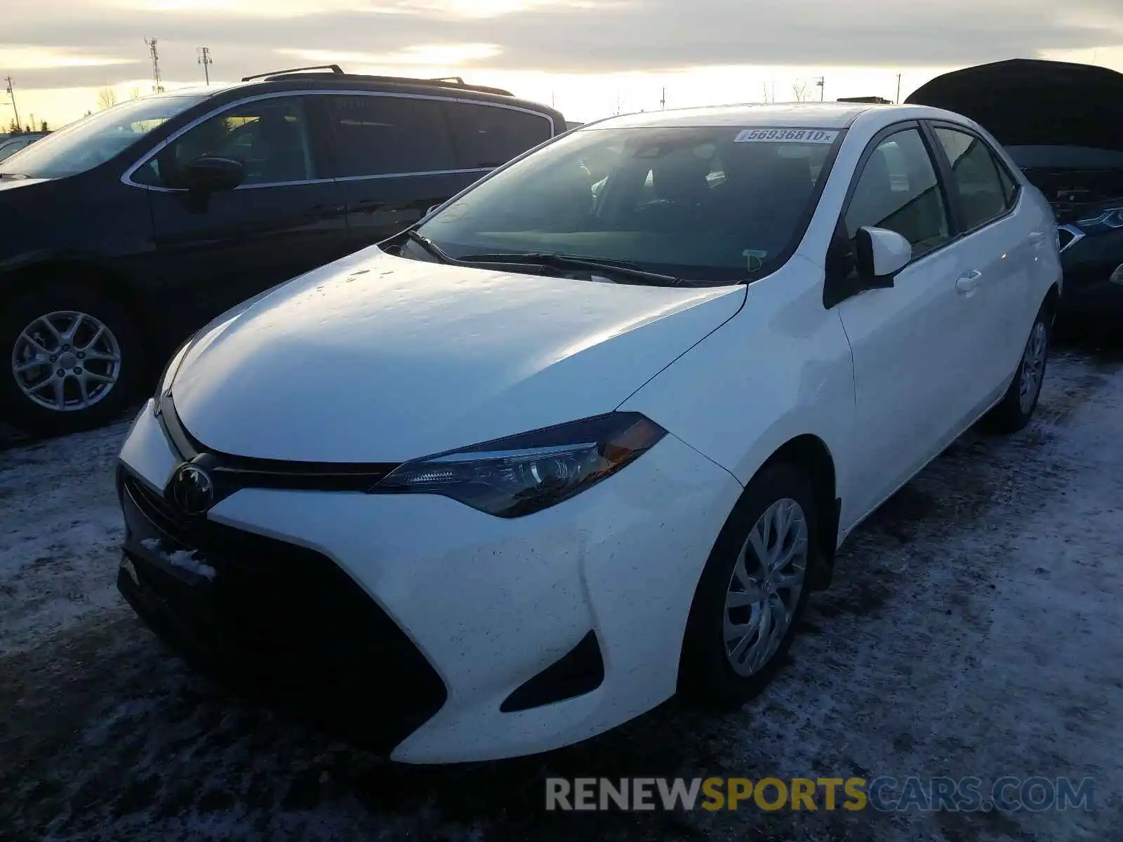 2 Photograph of a damaged car 2T1BURHE8KC228208 TOYOTA COROLLA 2019