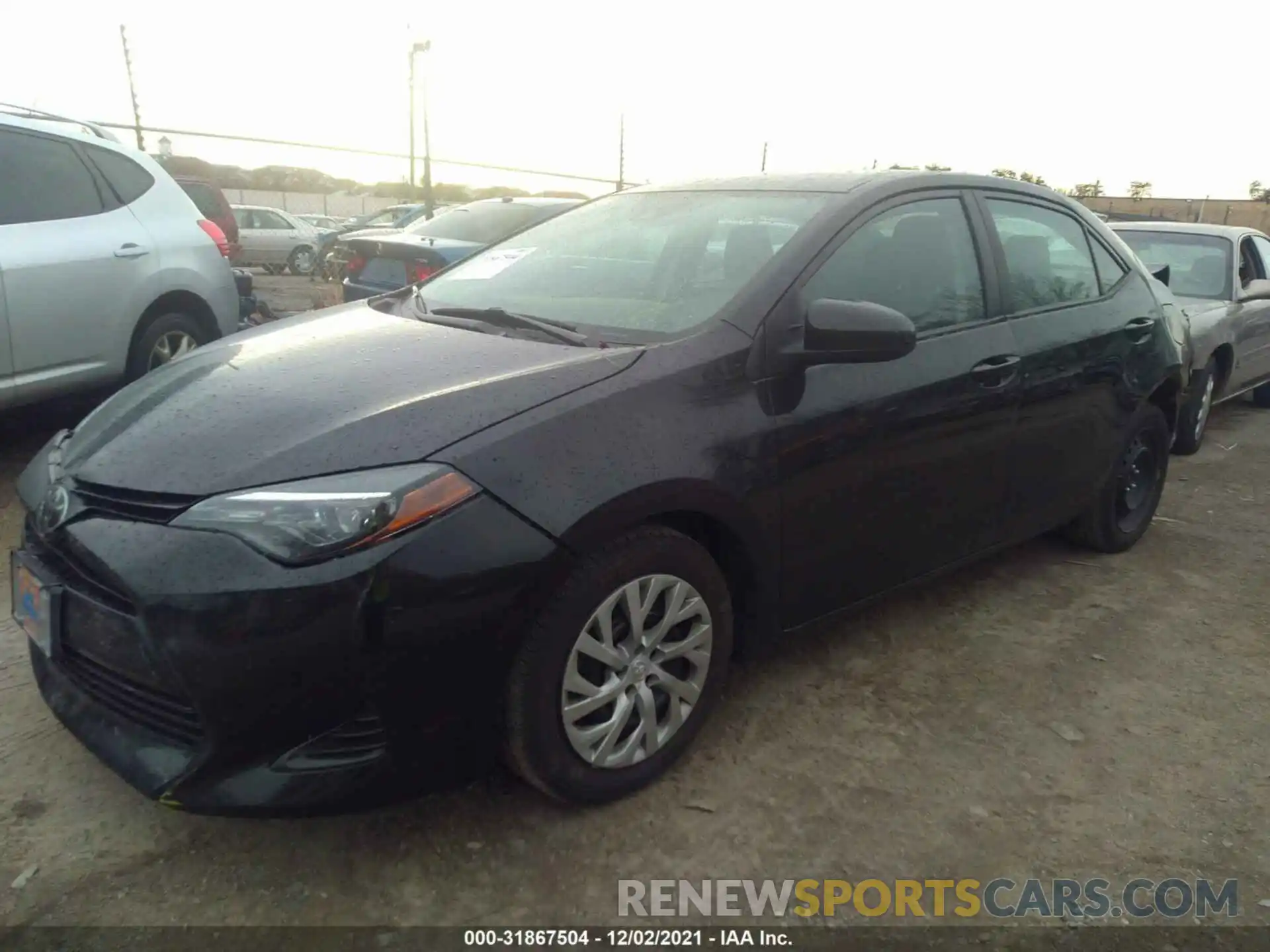 2 Photograph of a damaged car 2T1BURHE8KC230914 TOYOTA COROLLA 2019