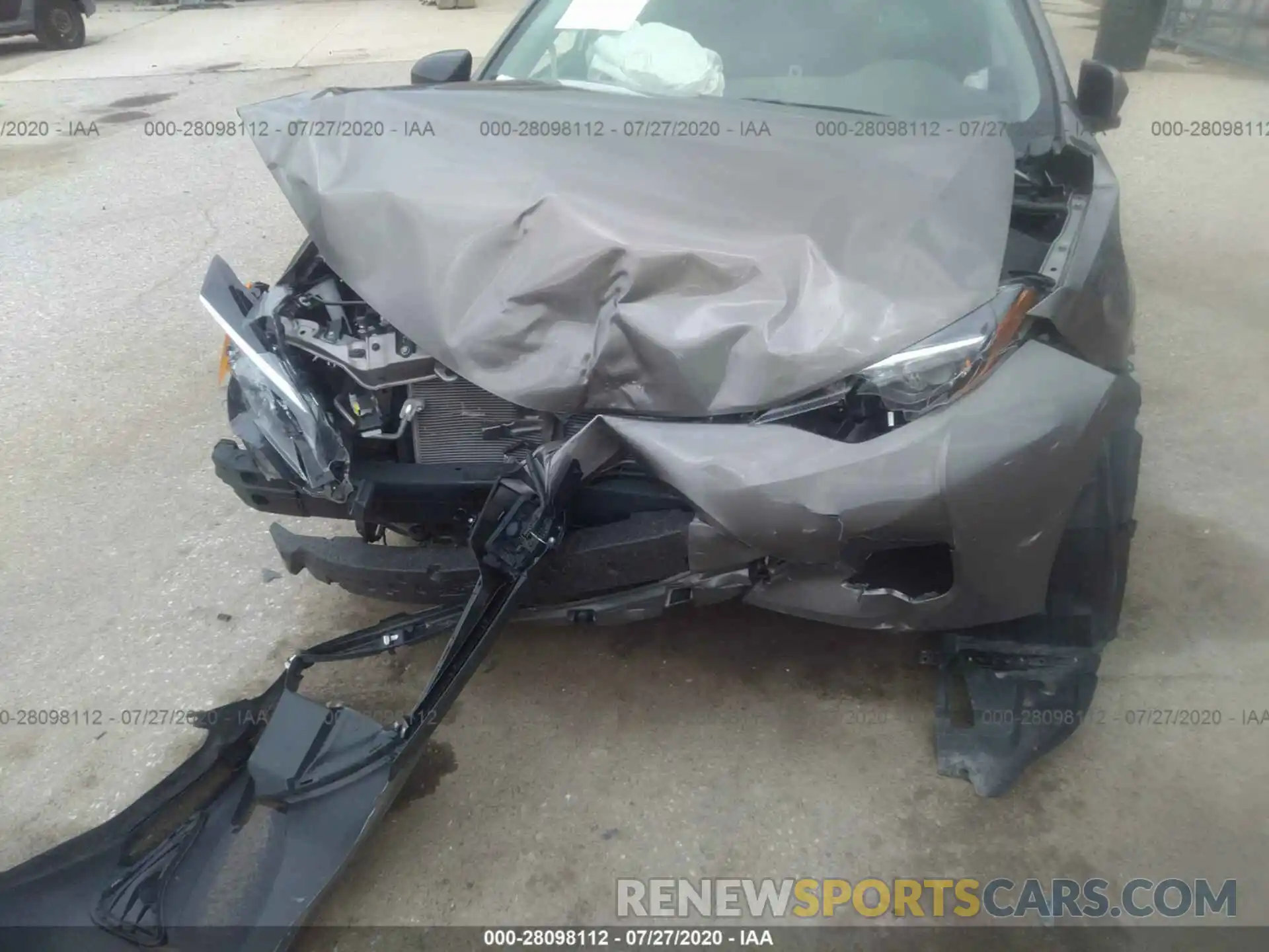 6 Photograph of a damaged car 2T1BURHE8KC231531 TOYOTA COROLLA 2019