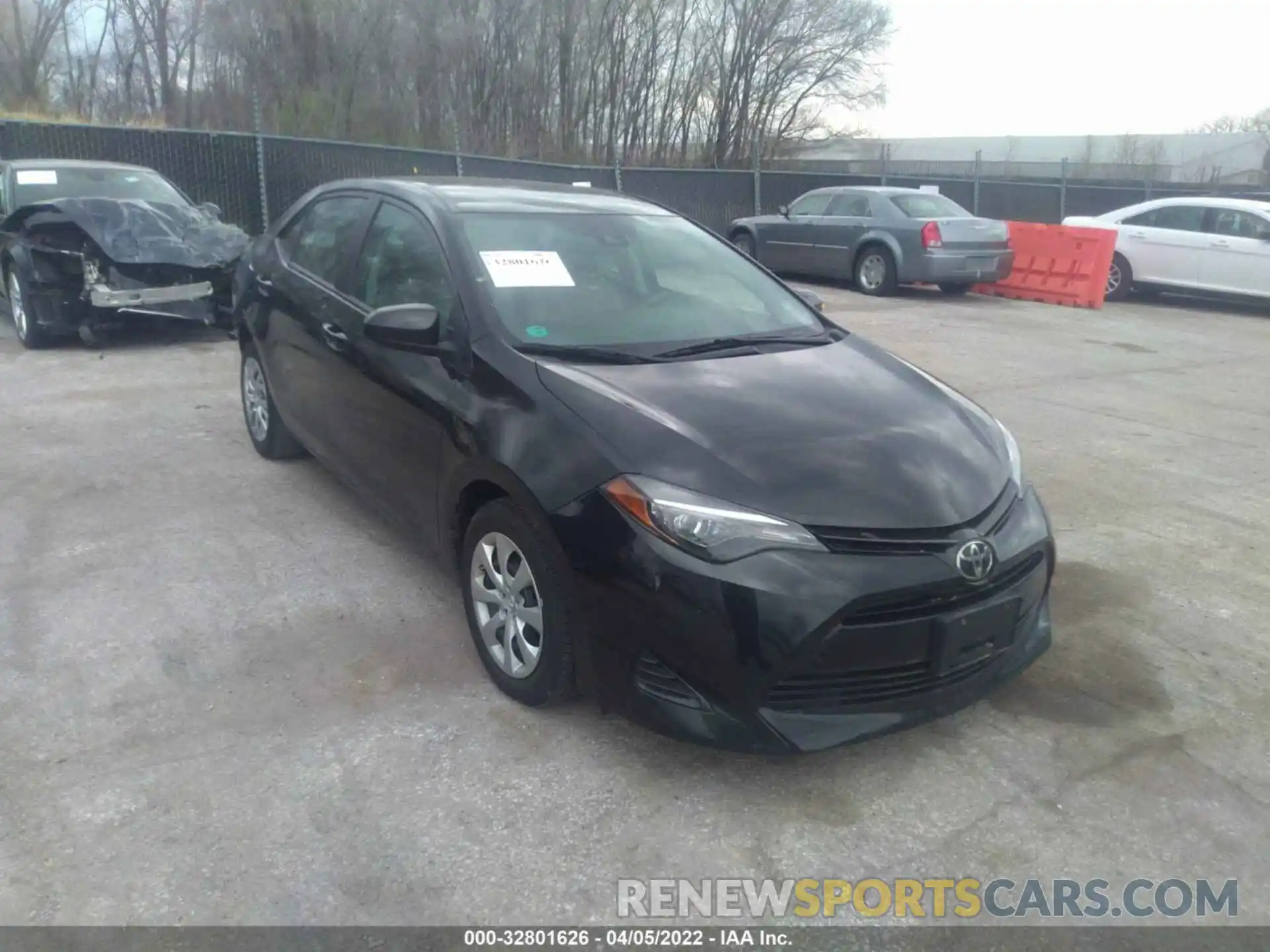 1 Photograph of a damaged car 2T1BURHE8KC232999 TOYOTA COROLLA 2019