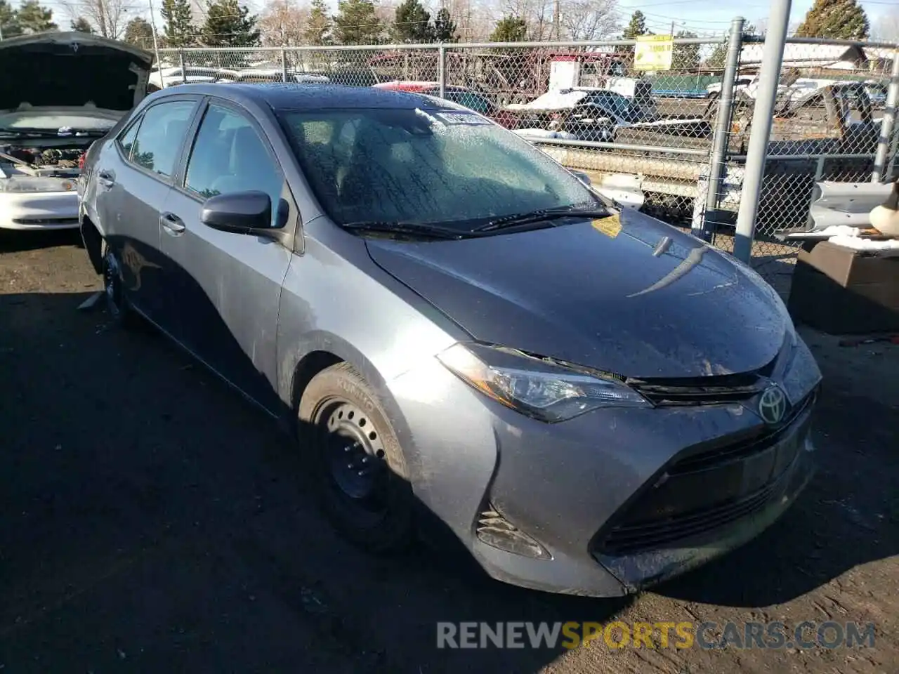 1 Photograph of a damaged car 2T1BURHE8KC234123 TOYOTA COROLLA 2019