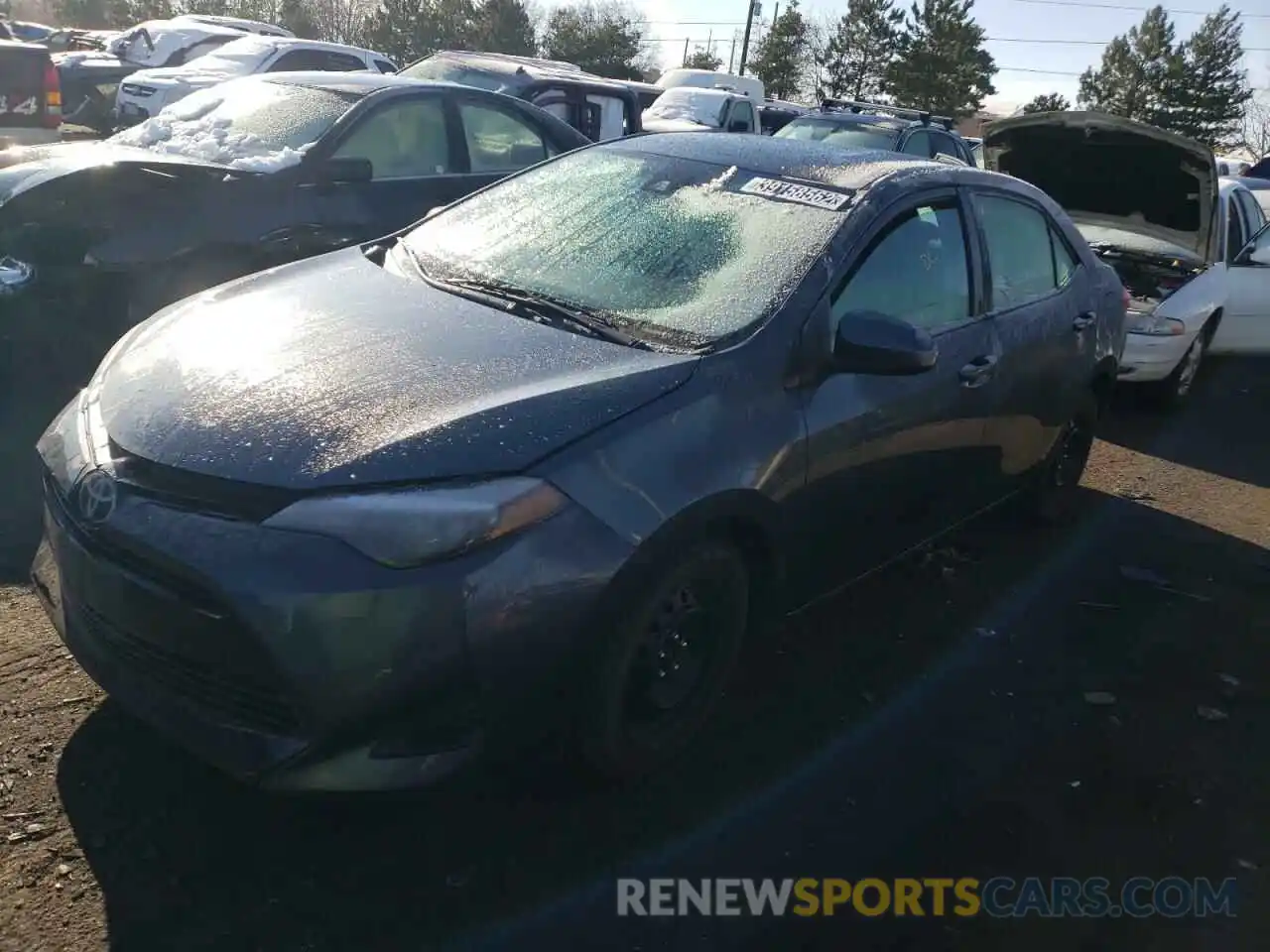 2 Photograph of a damaged car 2T1BURHE8KC234123 TOYOTA COROLLA 2019