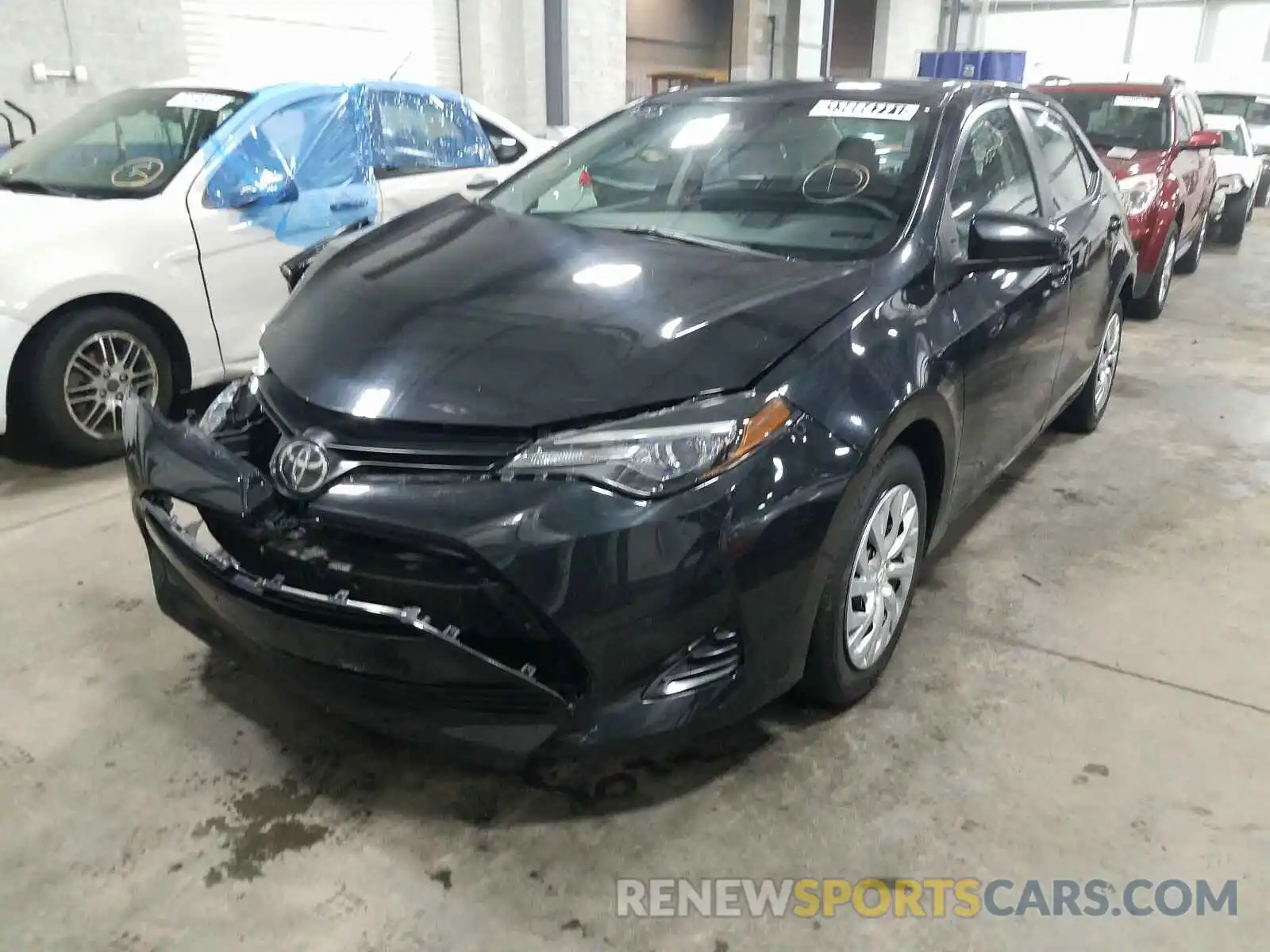 2 Фотография поврежденного автомобиля 2T1BURHE8KC234574 TOYOTA COROLLA 2019